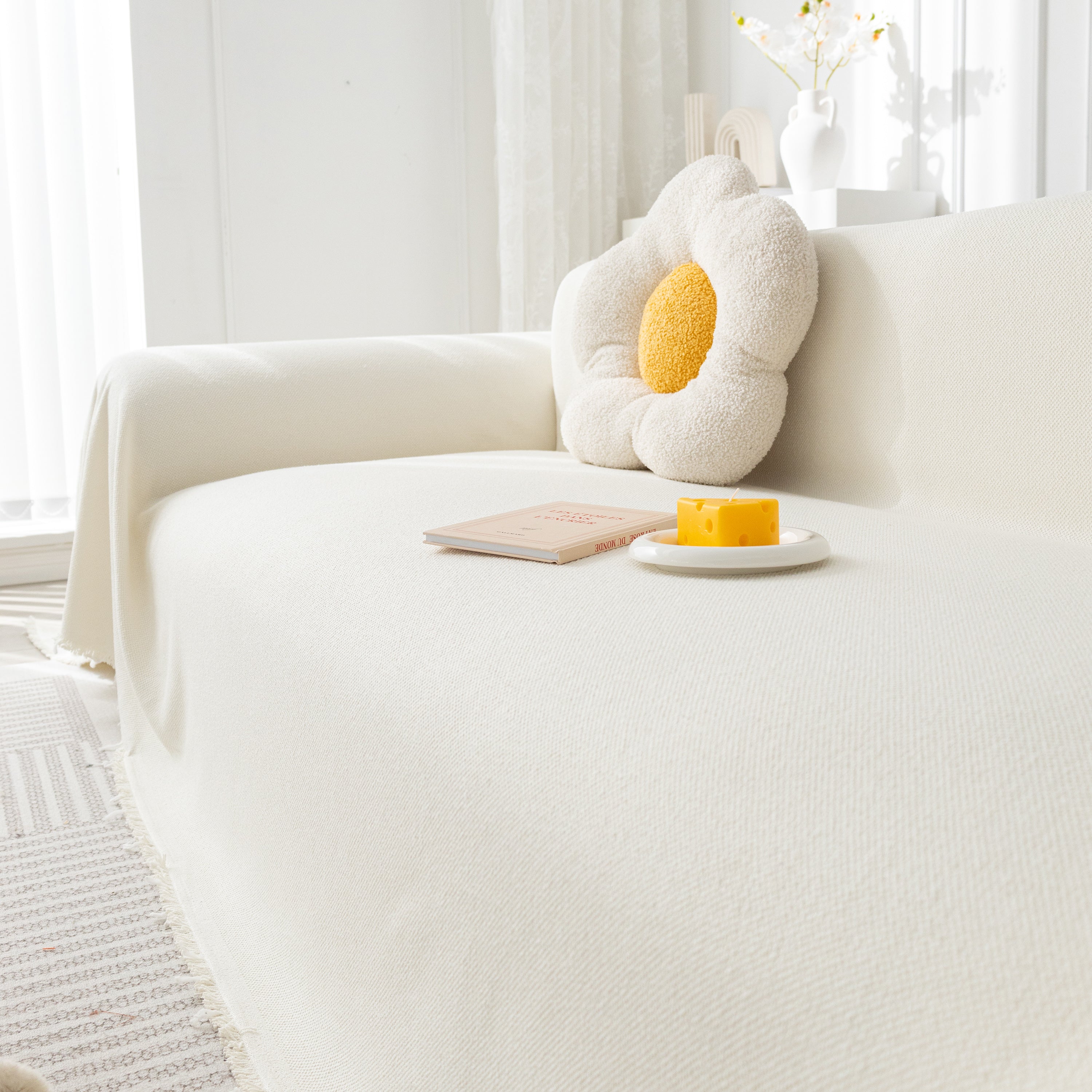 High-tech Fabric Splash-resistant Pet Furniture Covers For Sectionals, Dustproof Blanket For Couch