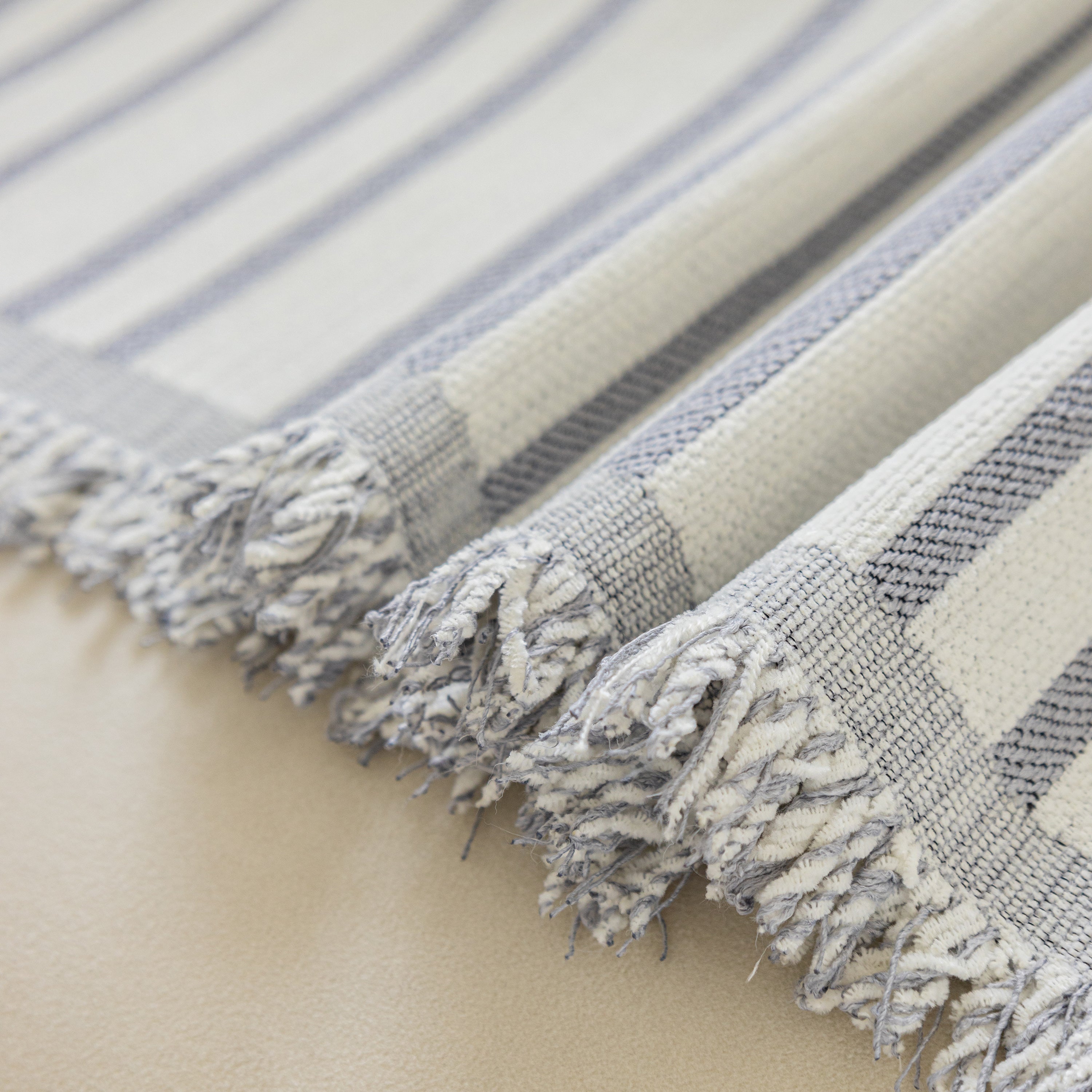 Boho Striped Jacquard Throw Sofa Slipcover Chenille Sofa Throws For Couches For Pets Kids Home Decor