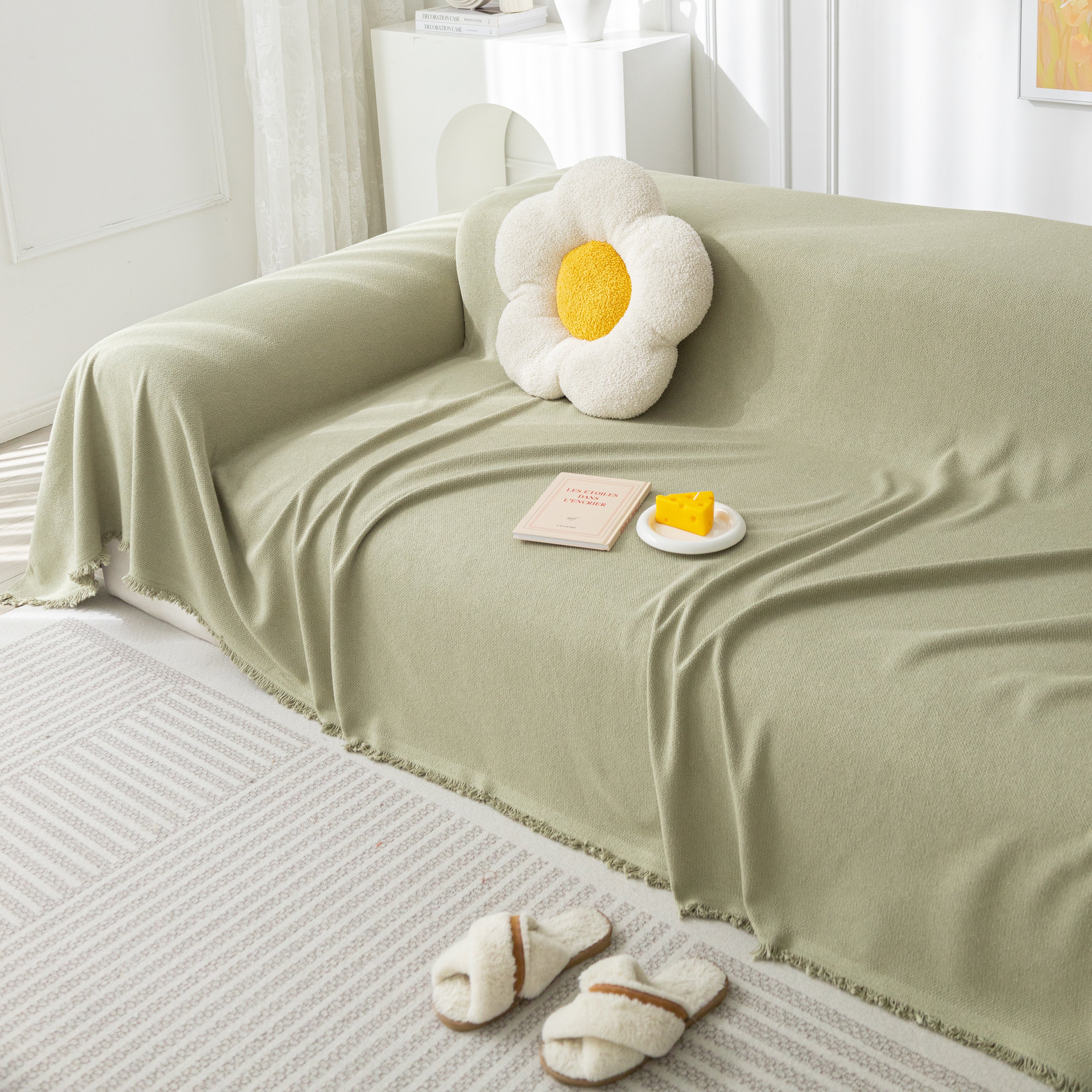 High-tech Fabric Splash-resistant Pet Furniture Covers For Sectionals, Dustproof Blanket For Couch
