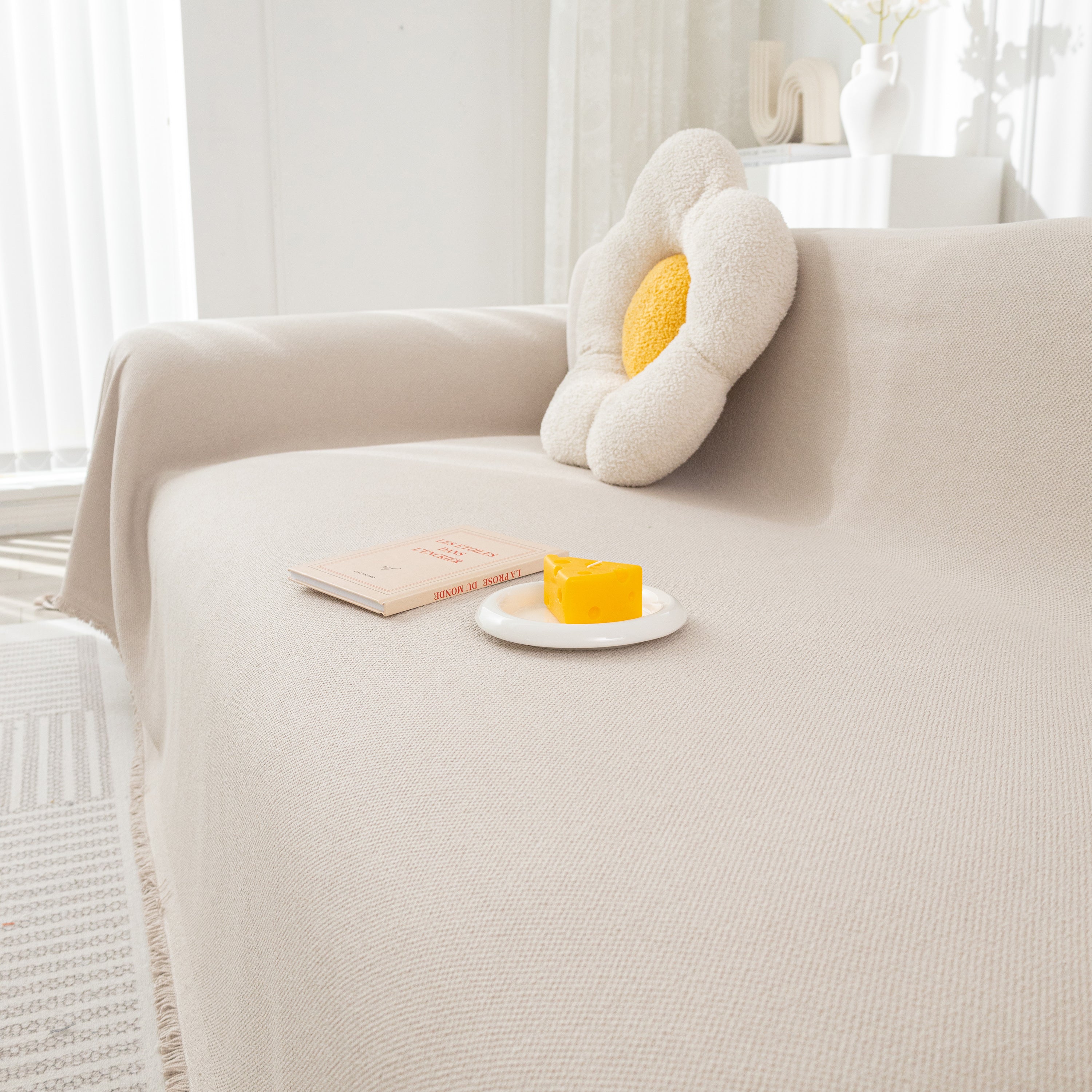 High-tech Fabric Splash-resistant Pet Furniture Covers For Sectionals, Dustproof Blanket For Couch