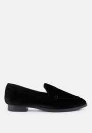 Luxe-lap Velvet Handcrafted Loafers