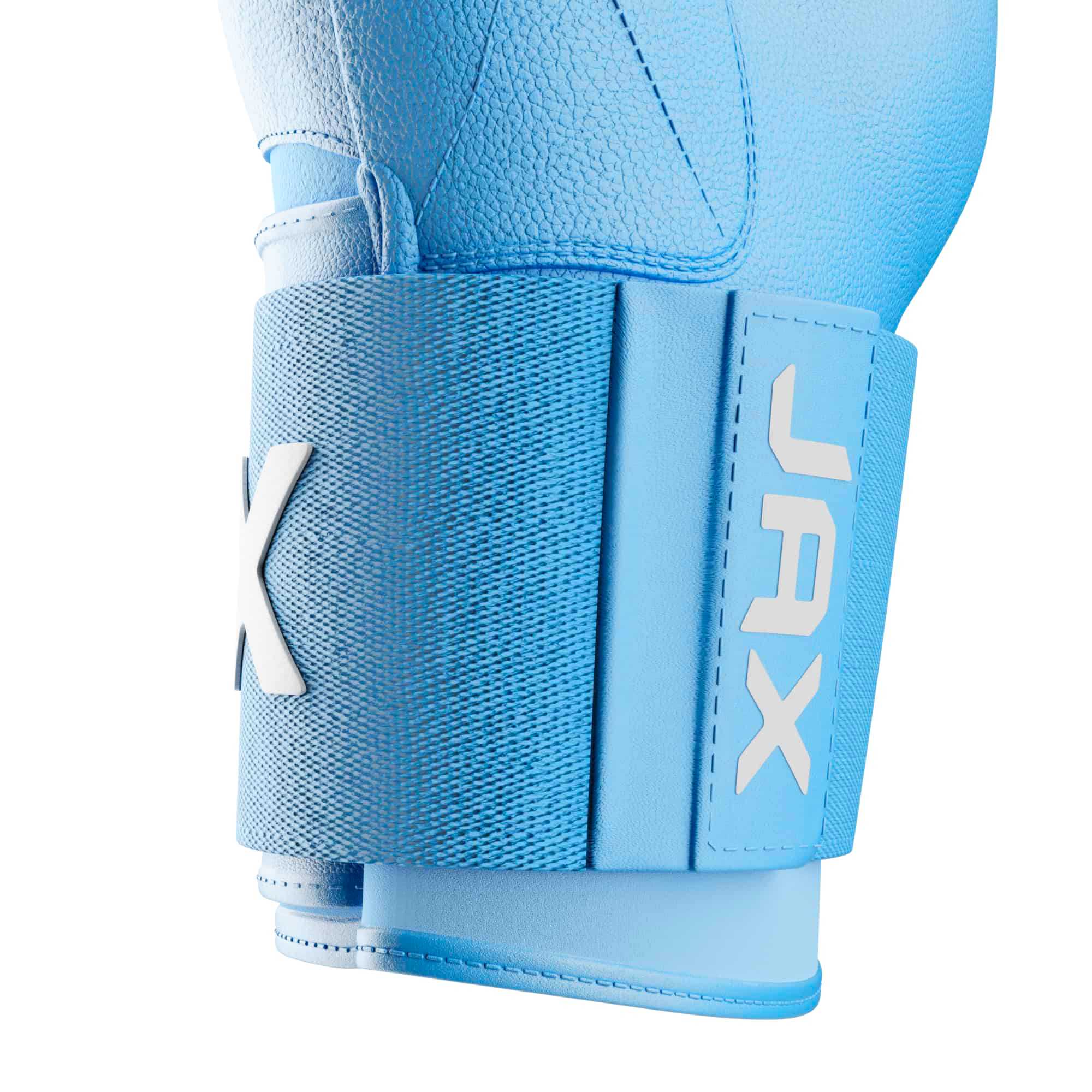 Baby Blue Strap Cuff Batting Gloves