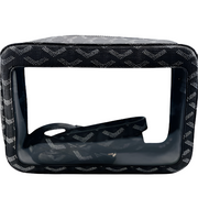 The Janette Clear Bag Black