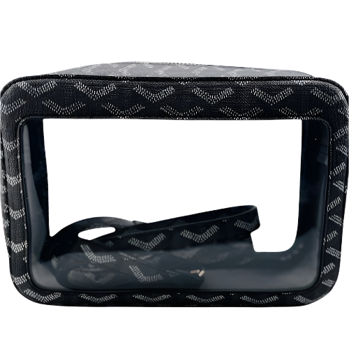 The Janette Clear Bag Black