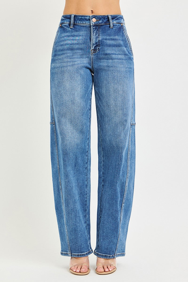 Risen Slouchy Baggy Jeans