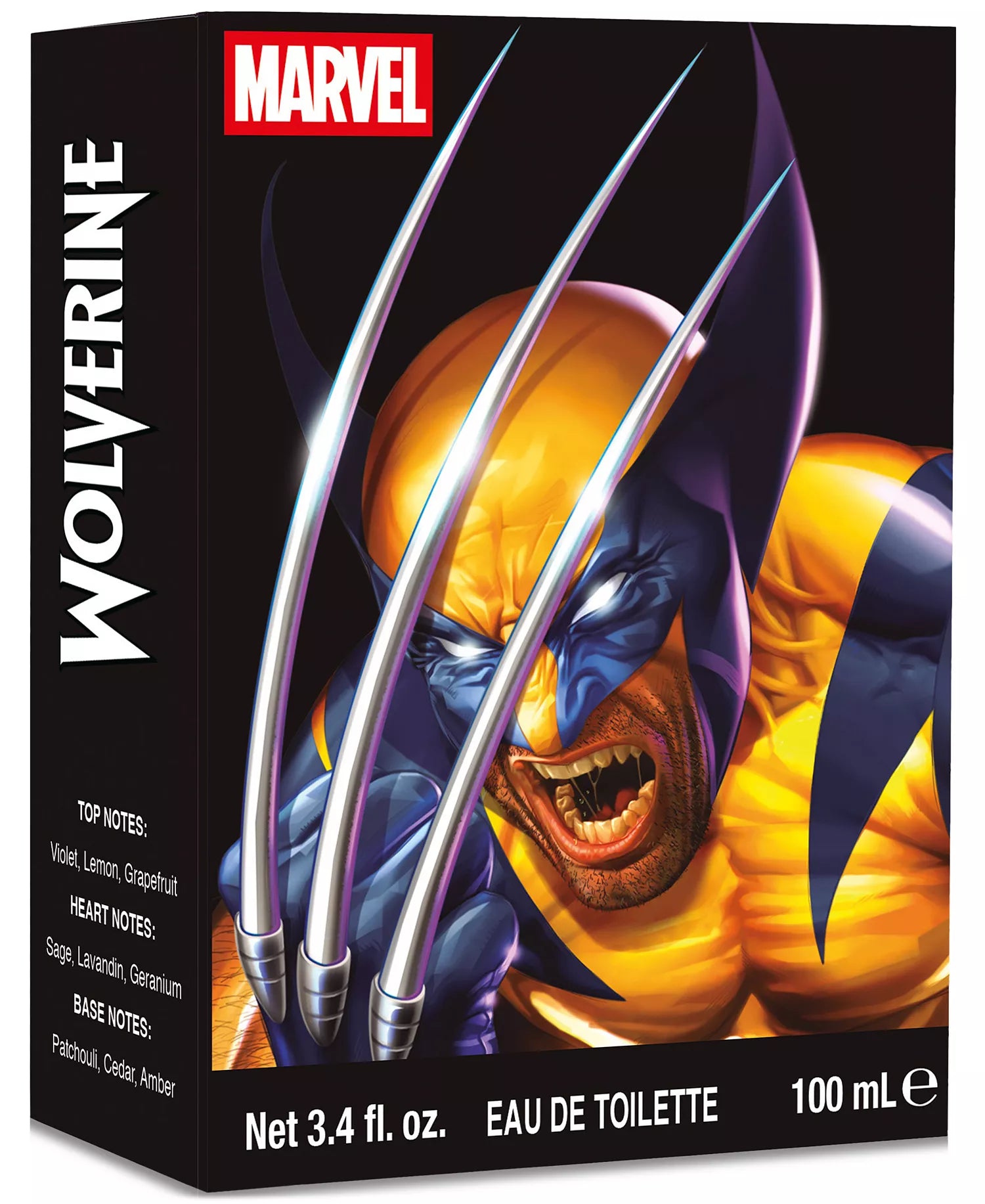 Marvel Wolverine Edt 3.4 Oz