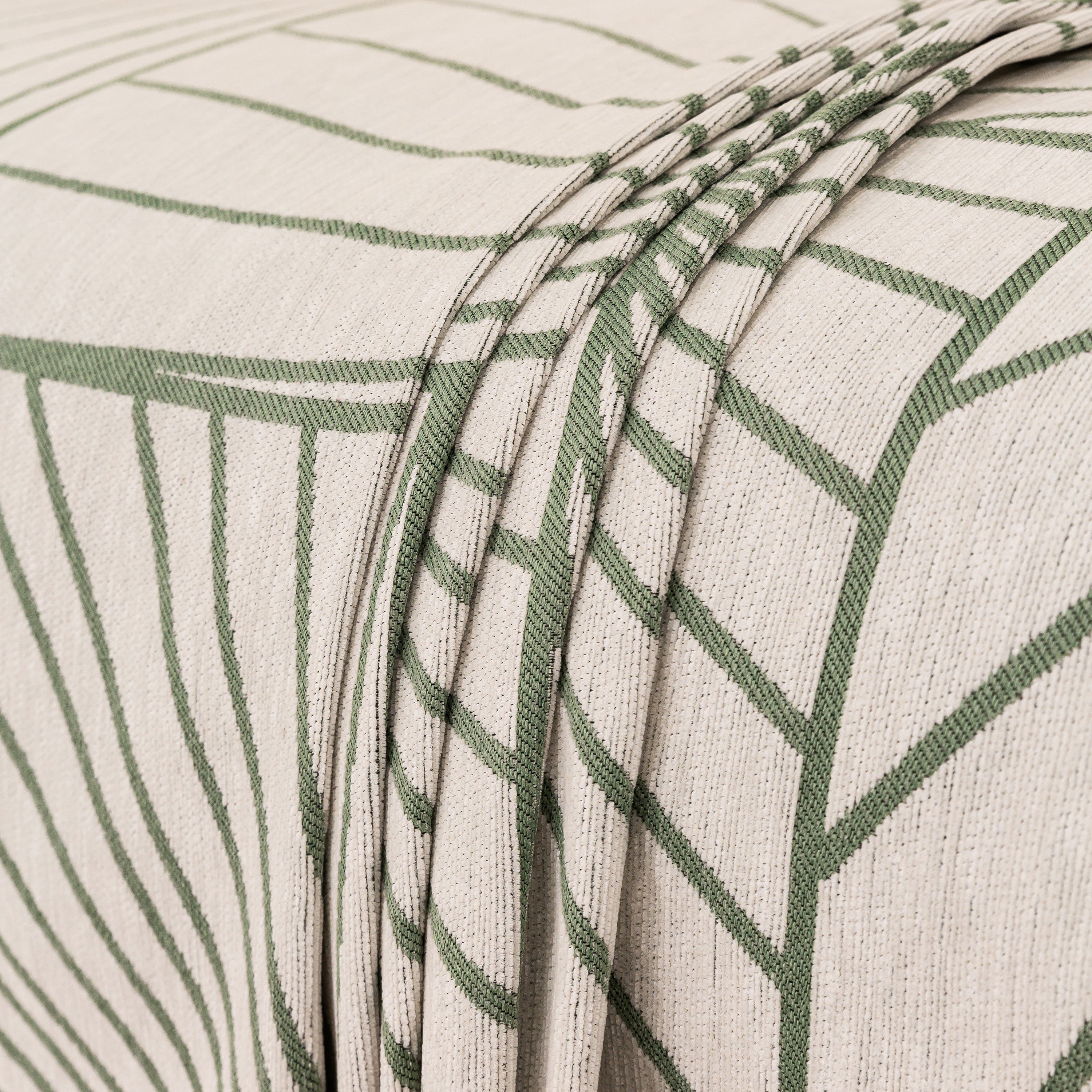 Modern Minimalist Chenille Line Pattern Sofa Cover, Dust And Scratch Resistant Throw Blankets For Couch