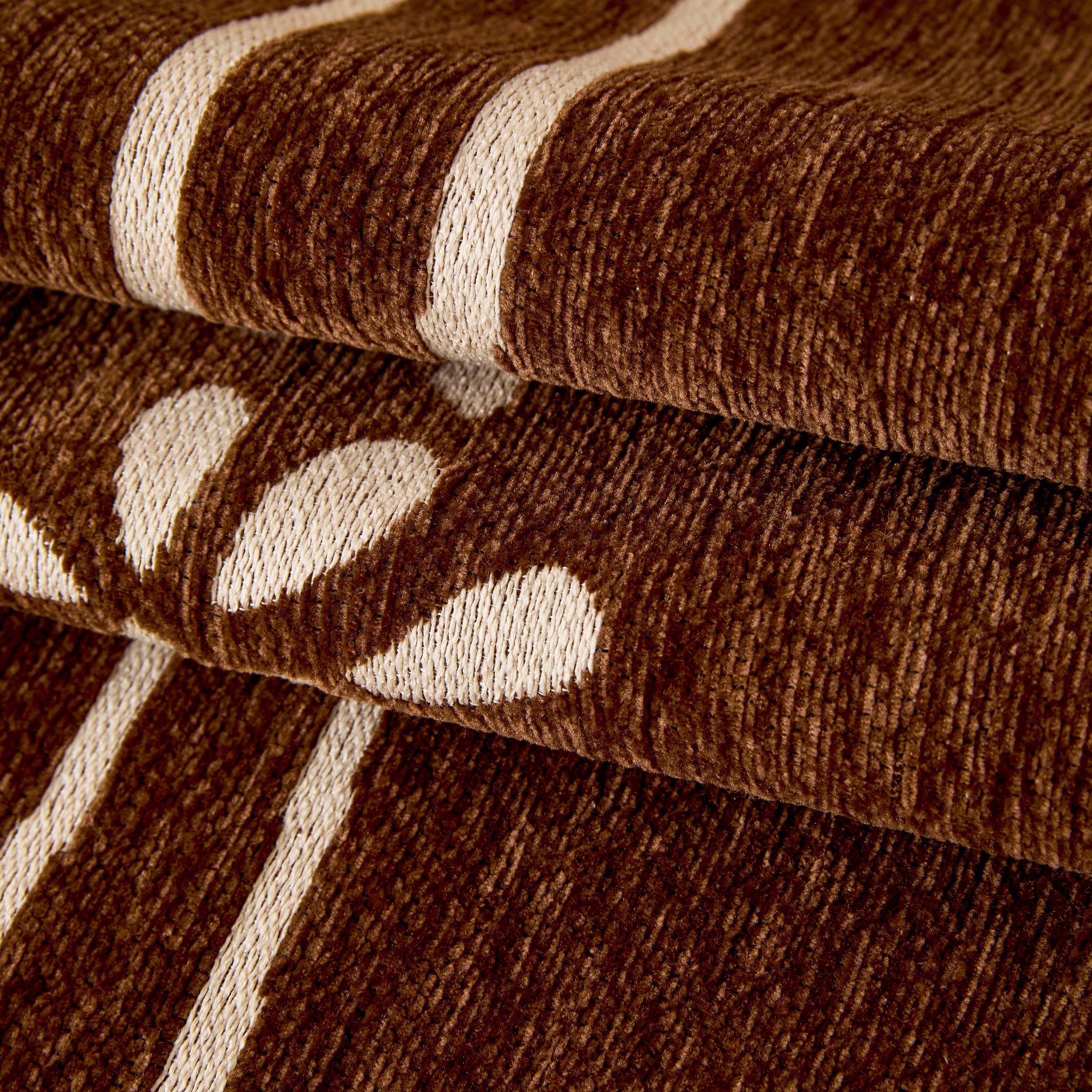 Chenille Jacquard Sofa Throw Cover With Tassel Soft Thick Couch Protector Blanket