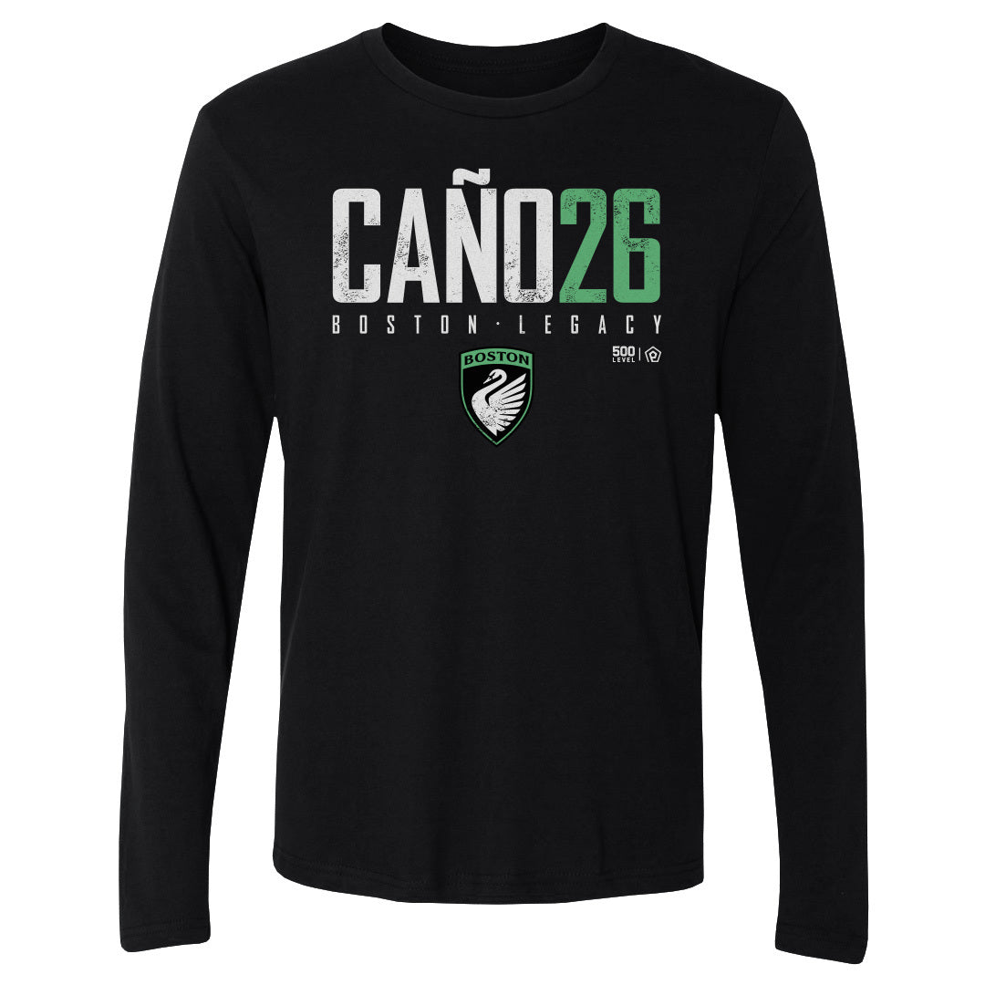 Alba Cano Boston Legacy FC Elite WHT Long Sleeve T-Shirt