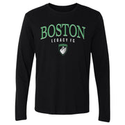 Boston Legacy FC Arch WHT Long Sleeve T-Shirt