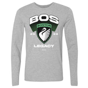 Boston Legacy FC Emblem WHT Long Sleeve T-Shirt