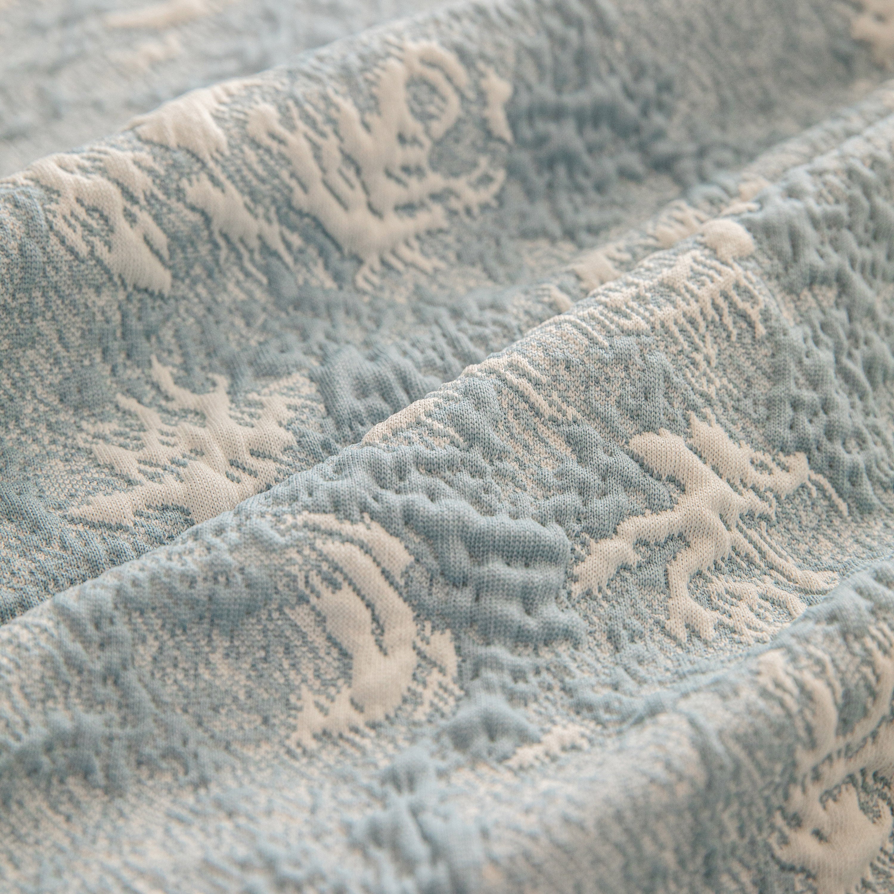 High Stretch Thick 3d Spacer Sofa Cover, Air-layer Jacquard Cushioned Couch Slipcover