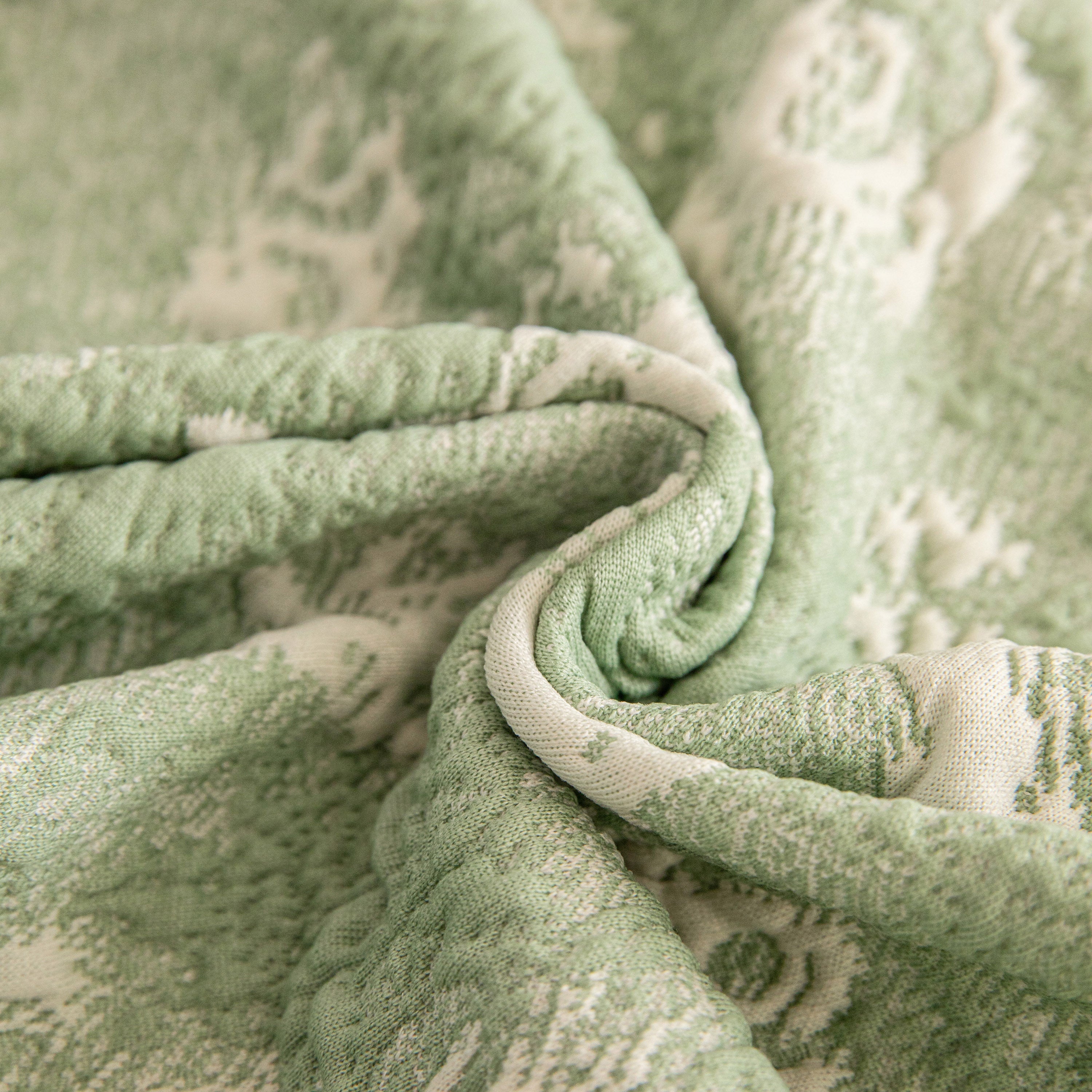 High Stretch Thick 3d Spacer Sofa Cover, Air-layer Jacquard Cushioned Couch Slipcover