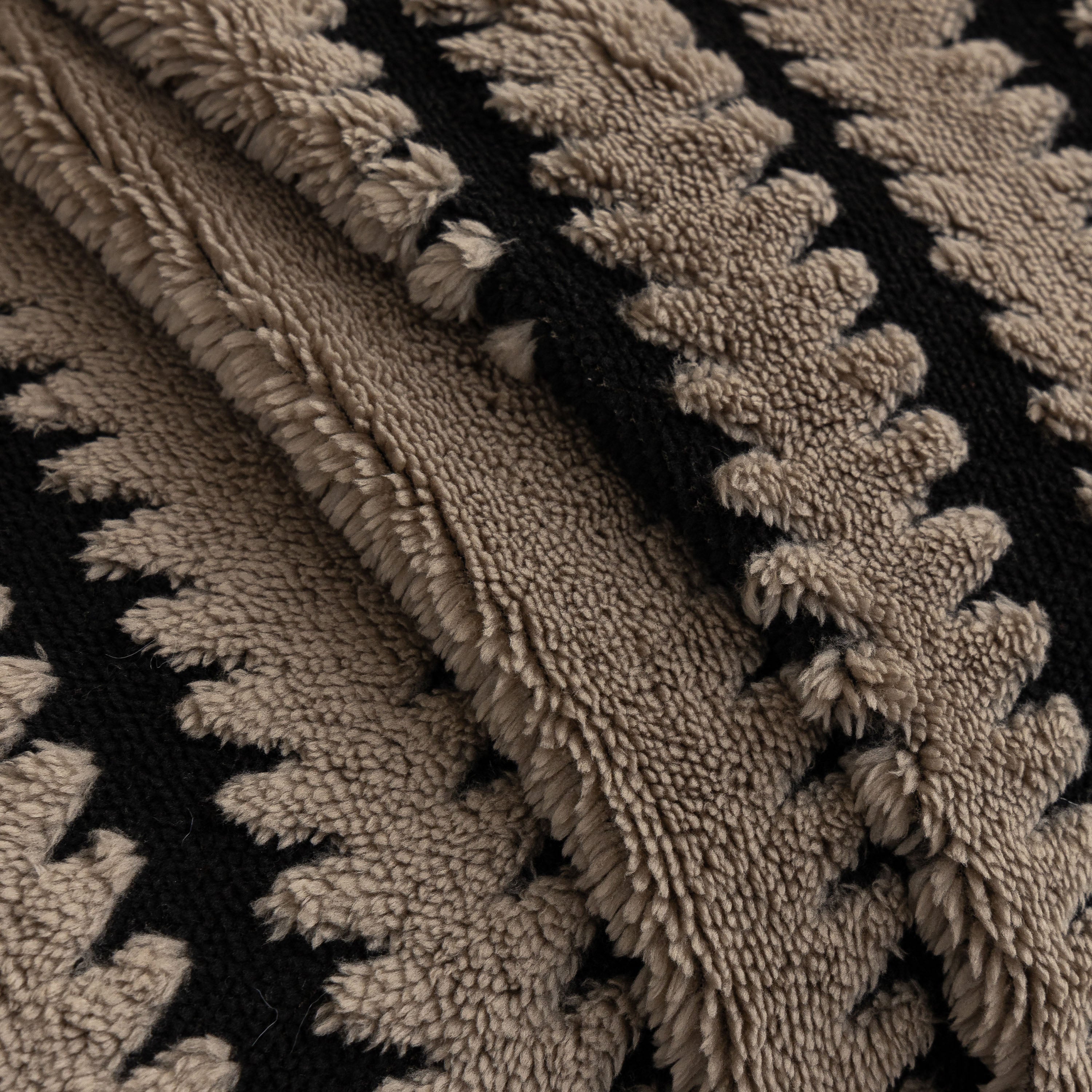 Jacquard Fleece Throw Blanket For Couch Plush Fuzzy Cozy Soft Blankets And Throws For Sofa