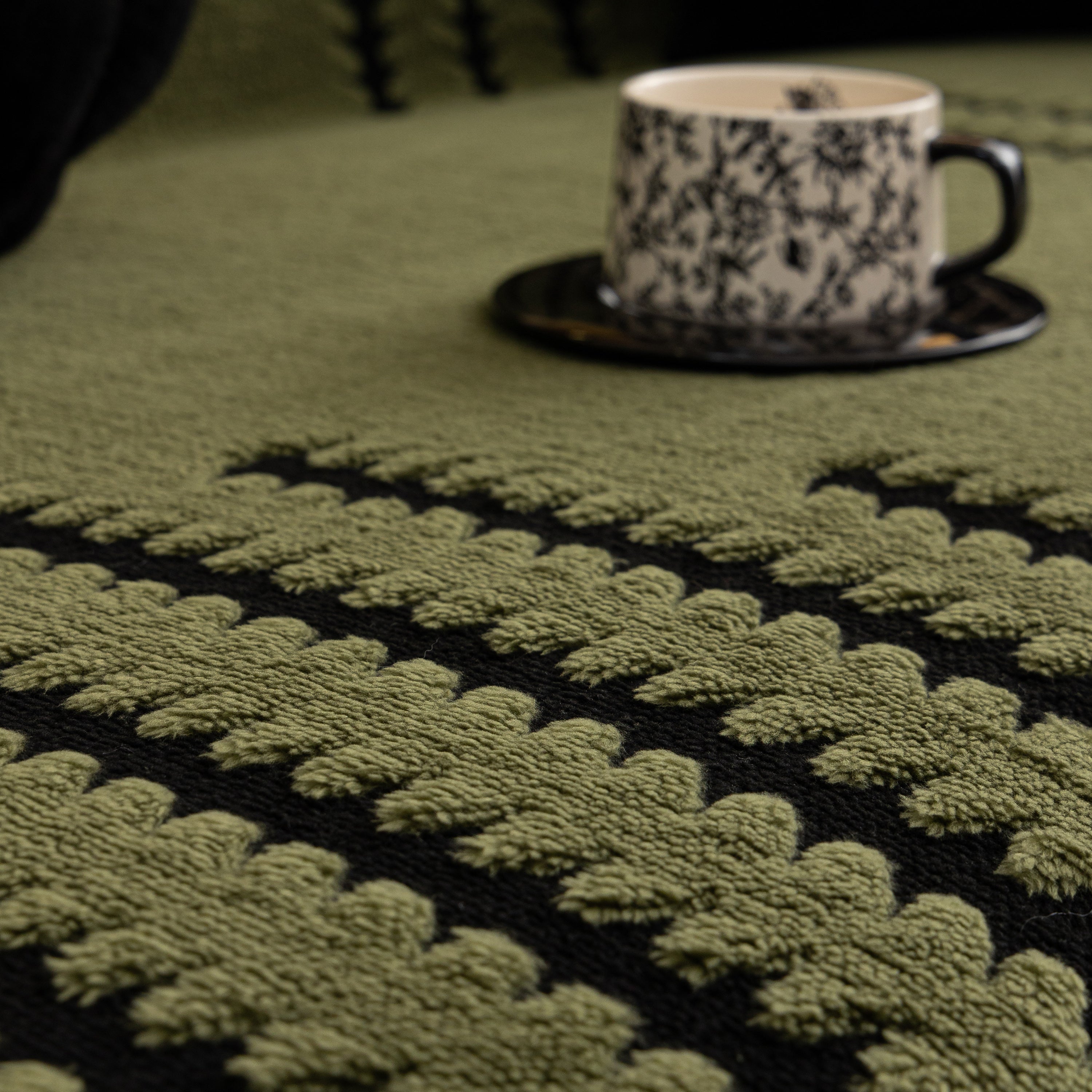 Jacquard Fleece Throw Blanket For Couch Plush Fuzzy Cozy Soft Blankets And Throws For Sofa