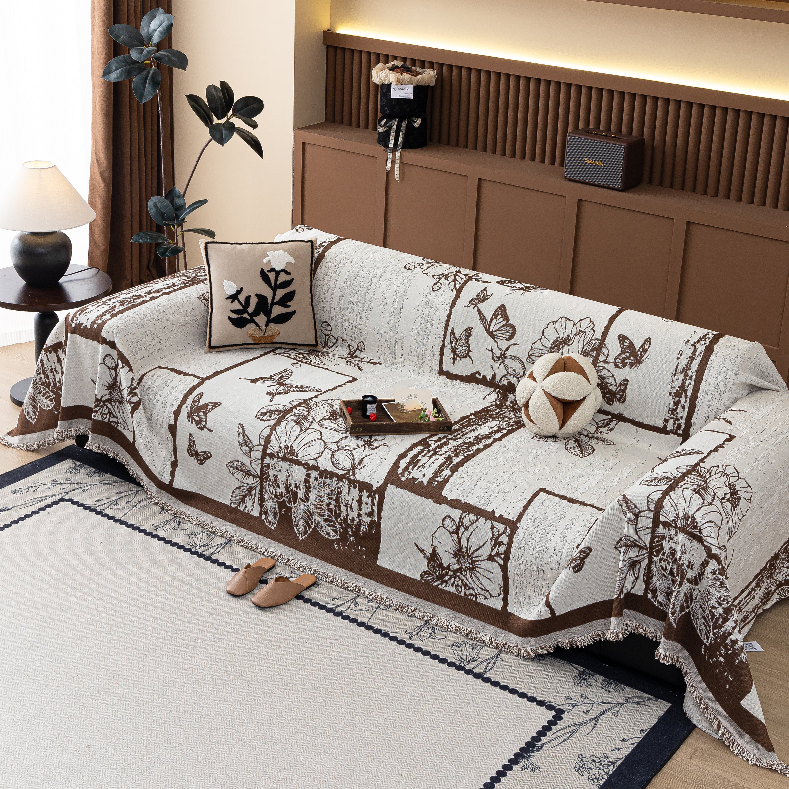 Fashion Couch Cover Blanket Bohemian Sectional Sofa Protector Furniture Covers For Sofas