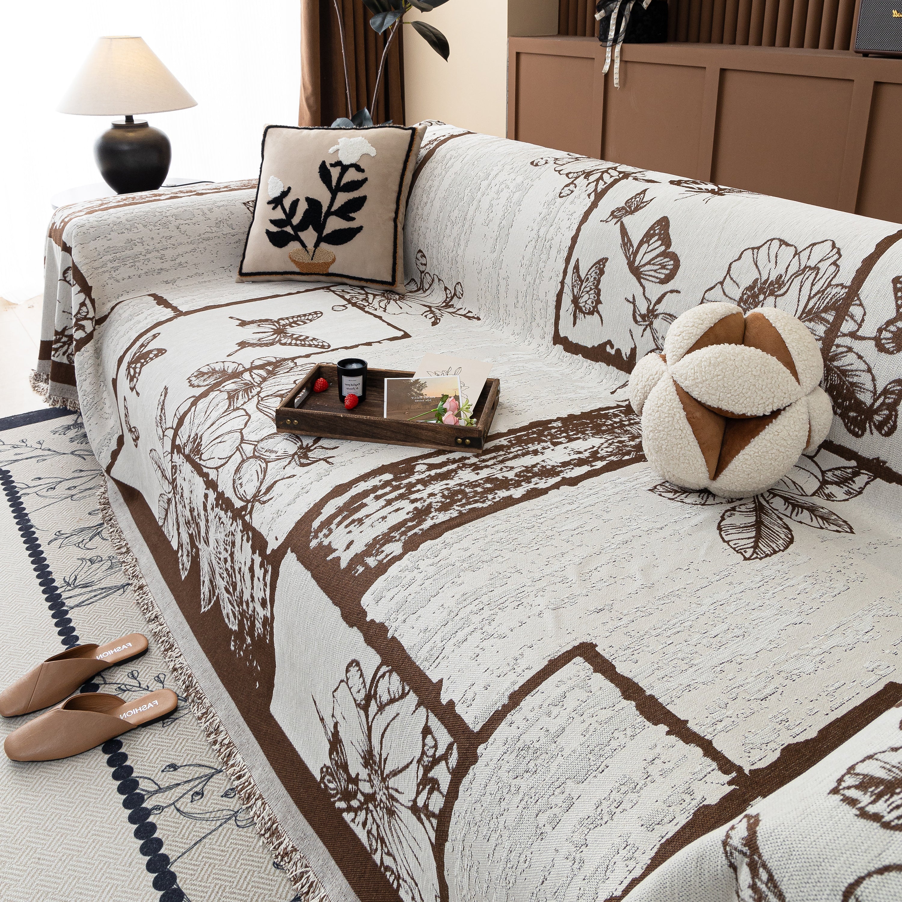 Fashion Couch Cover Blanket Bohemian Sectional Sofa Protector Furniture Covers For Sofas