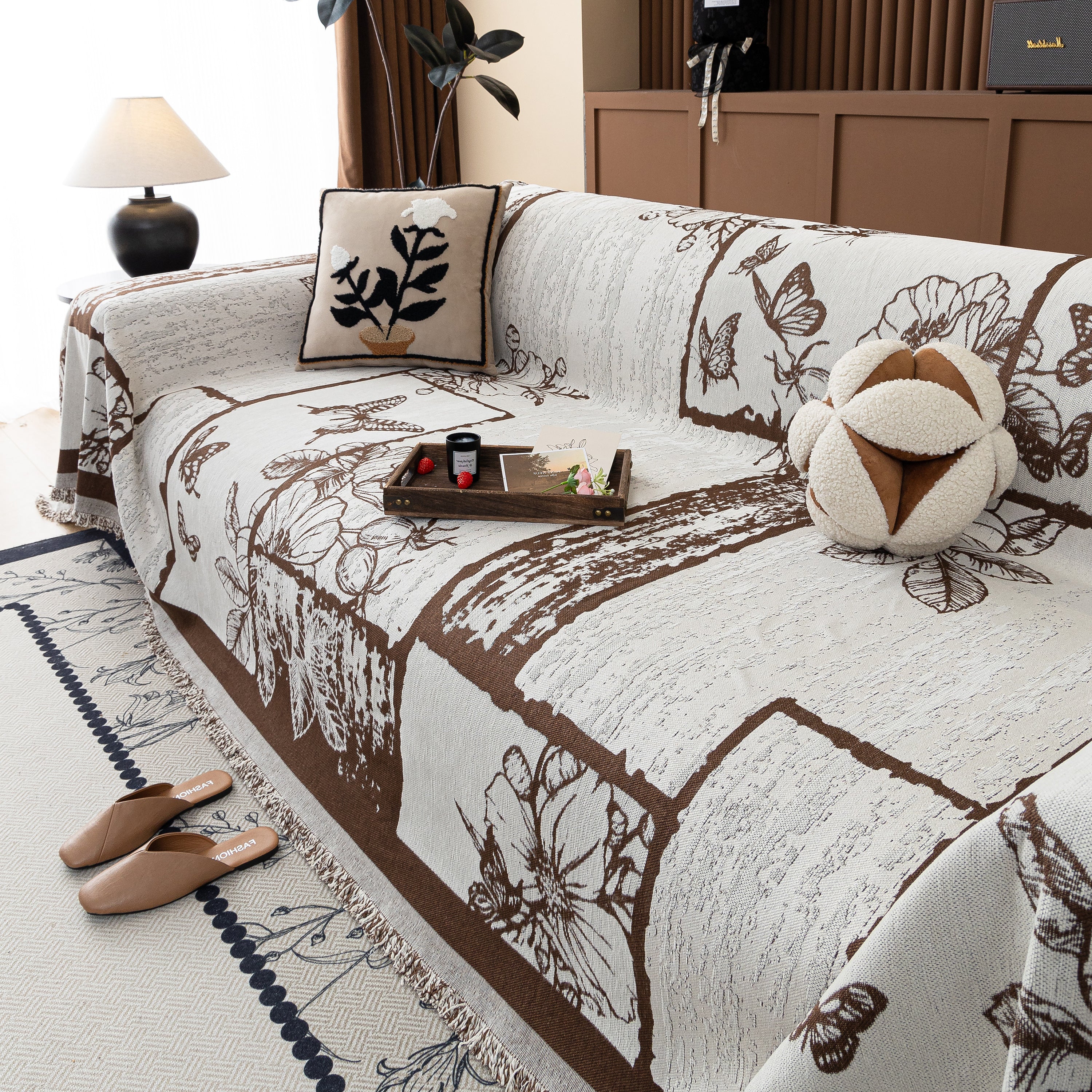 Fashion Couch Cover Blanket Bohemian Sectional Sofa Protector Furniture Covers For Sofas