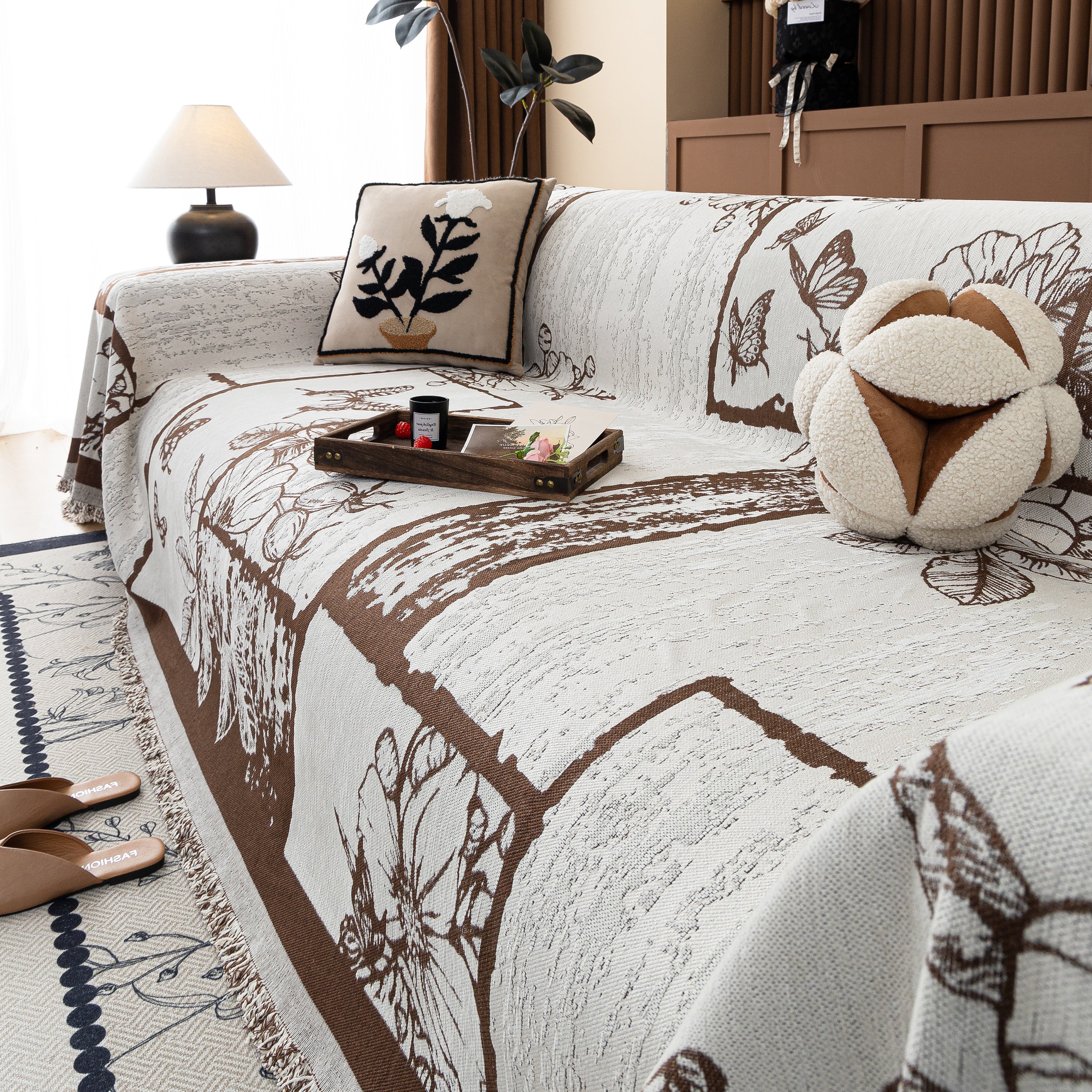 Fashion Couch Cover Blanket Bohemian Sectional Sofa Protector Furniture Covers For Sofas