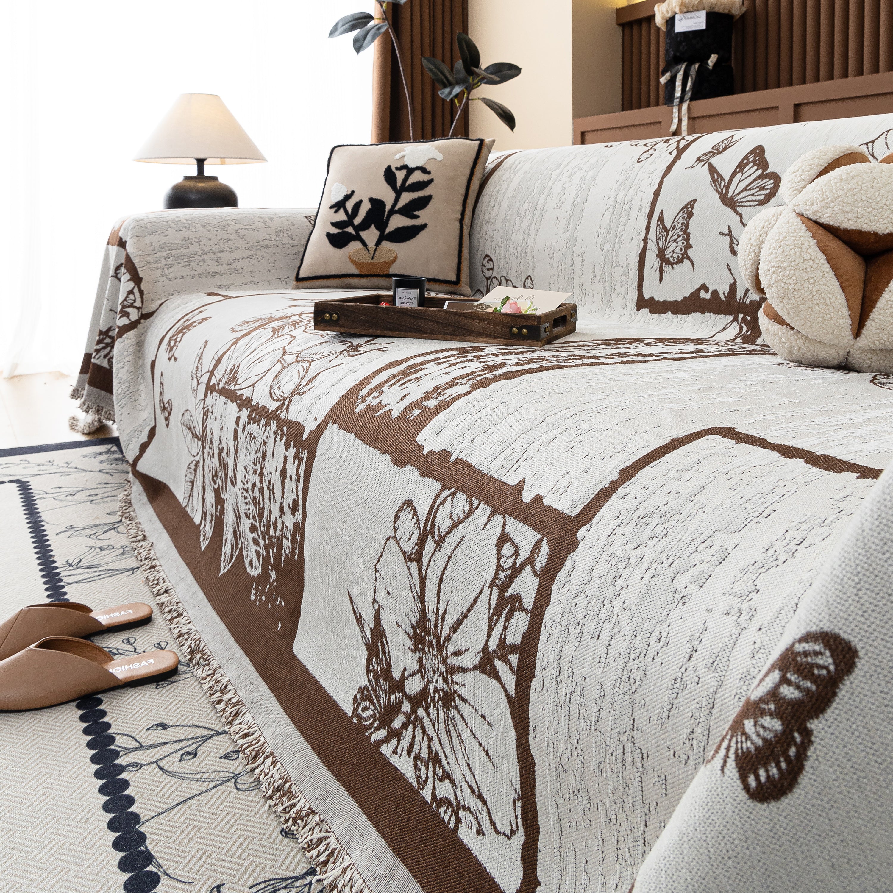 Fashion Couch Cover Blanket Bohemian Sectional Sofa Protector Furniture Covers For Sofas