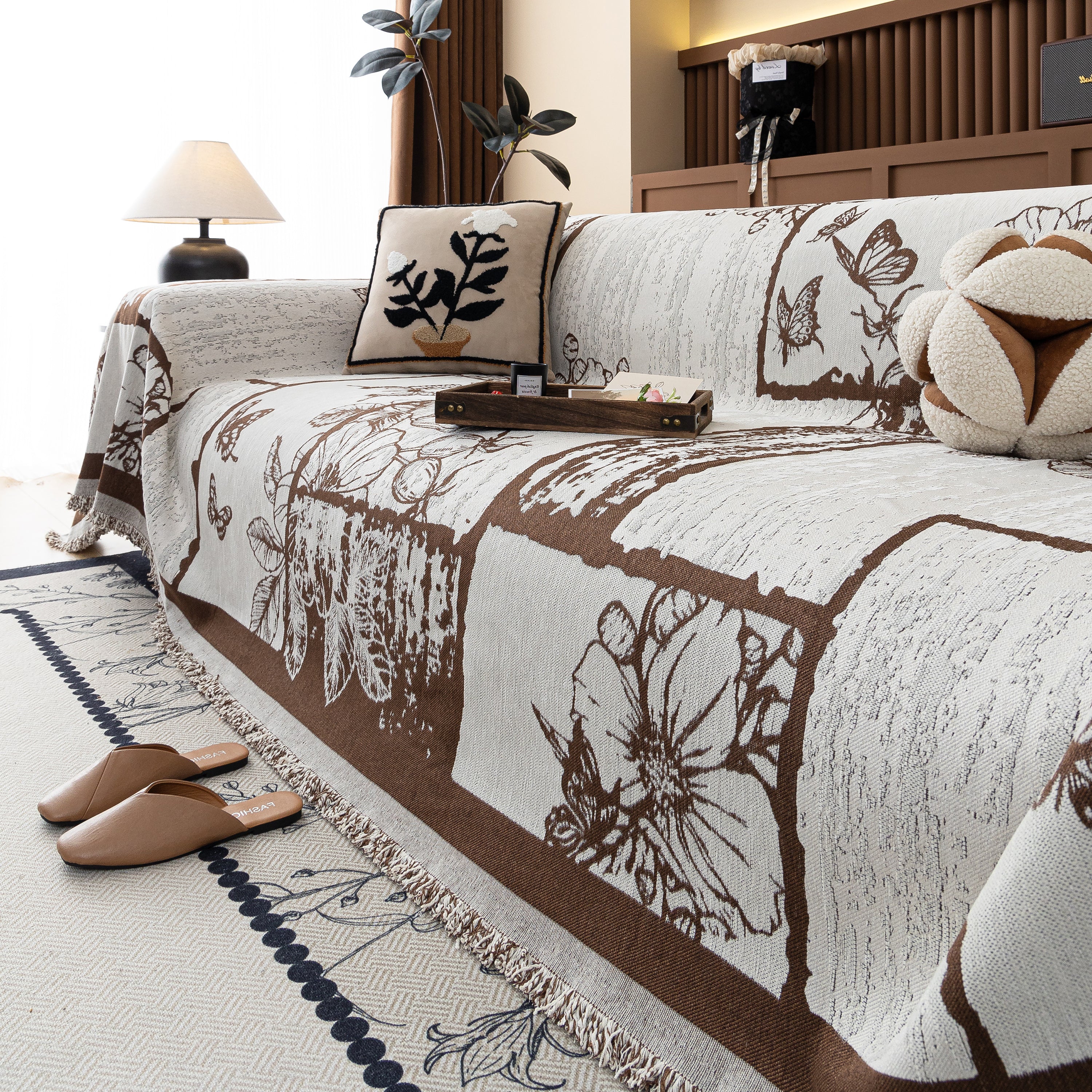 Fashion Couch Cover Blanket Bohemian Sectional Sofa Protector Furniture Covers For Sofas