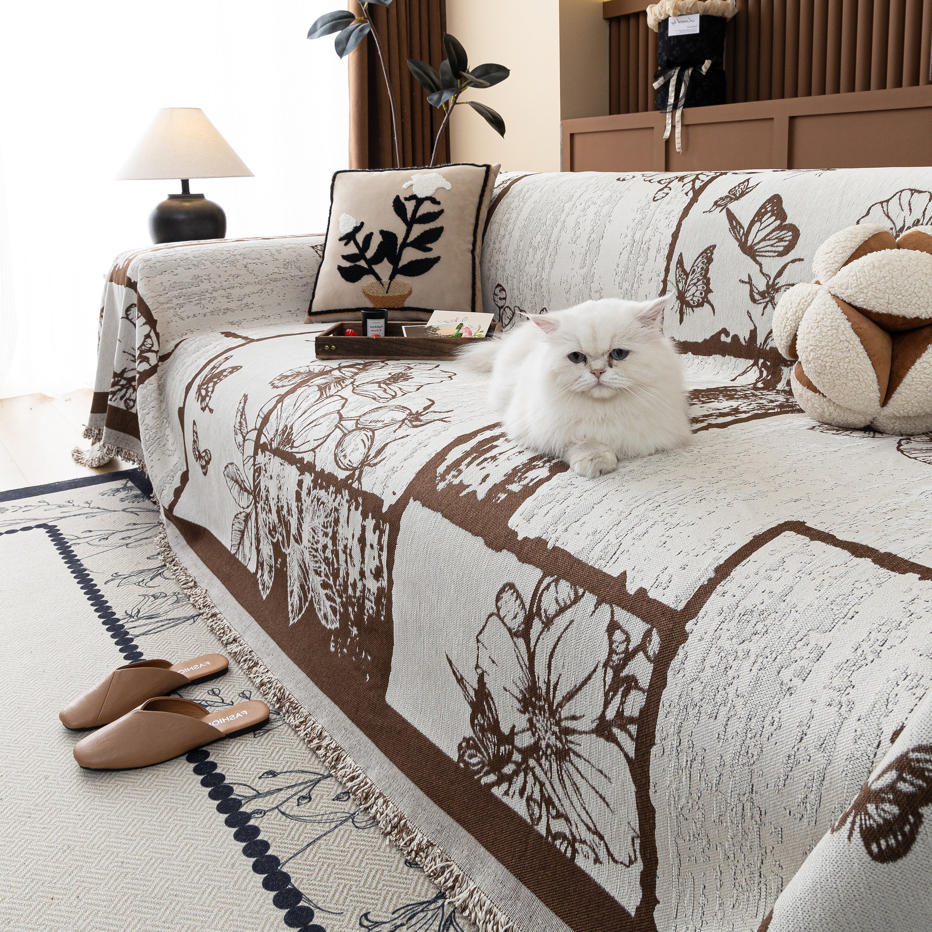 Fashion Couch Cover Blanket Bohemian Sectional Sofa Protector Furniture Covers For Sofas