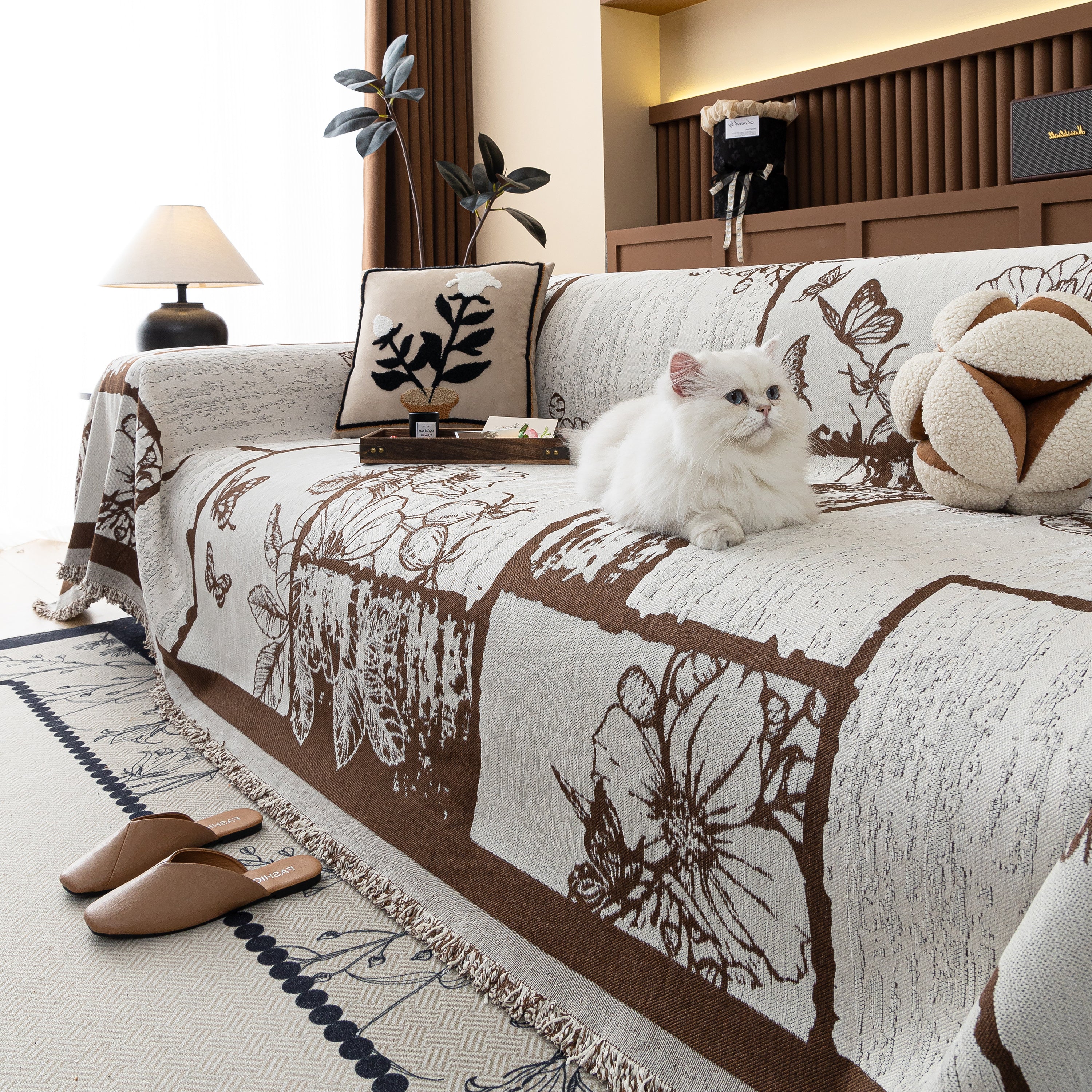 Fashion Couch Cover Blanket Bohemian Sectional Sofa Protector Furniture Covers For Sofas