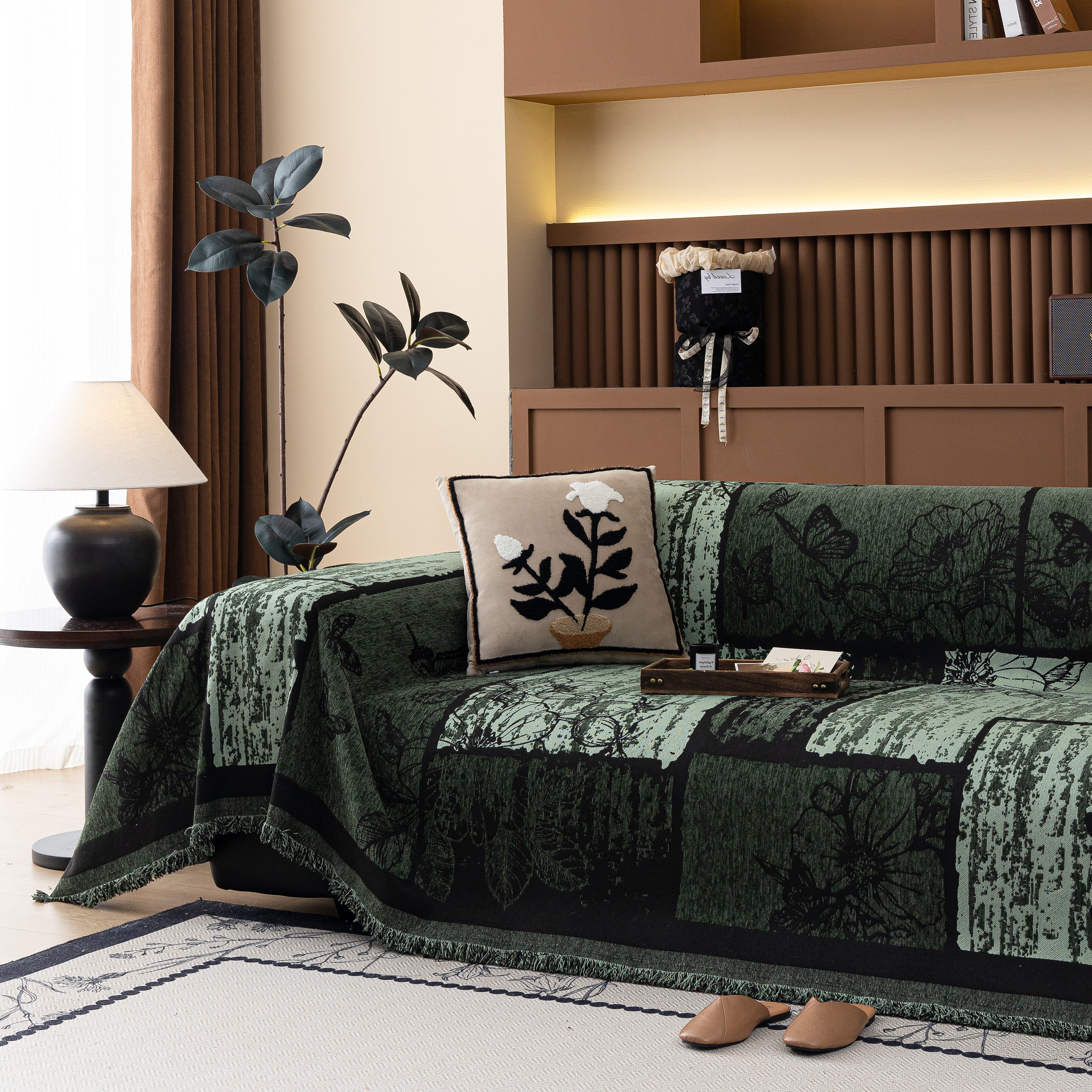Fashion Couch Cover Blanket Bohemian Sectional Sofa Protector Furniture Covers For Sofas