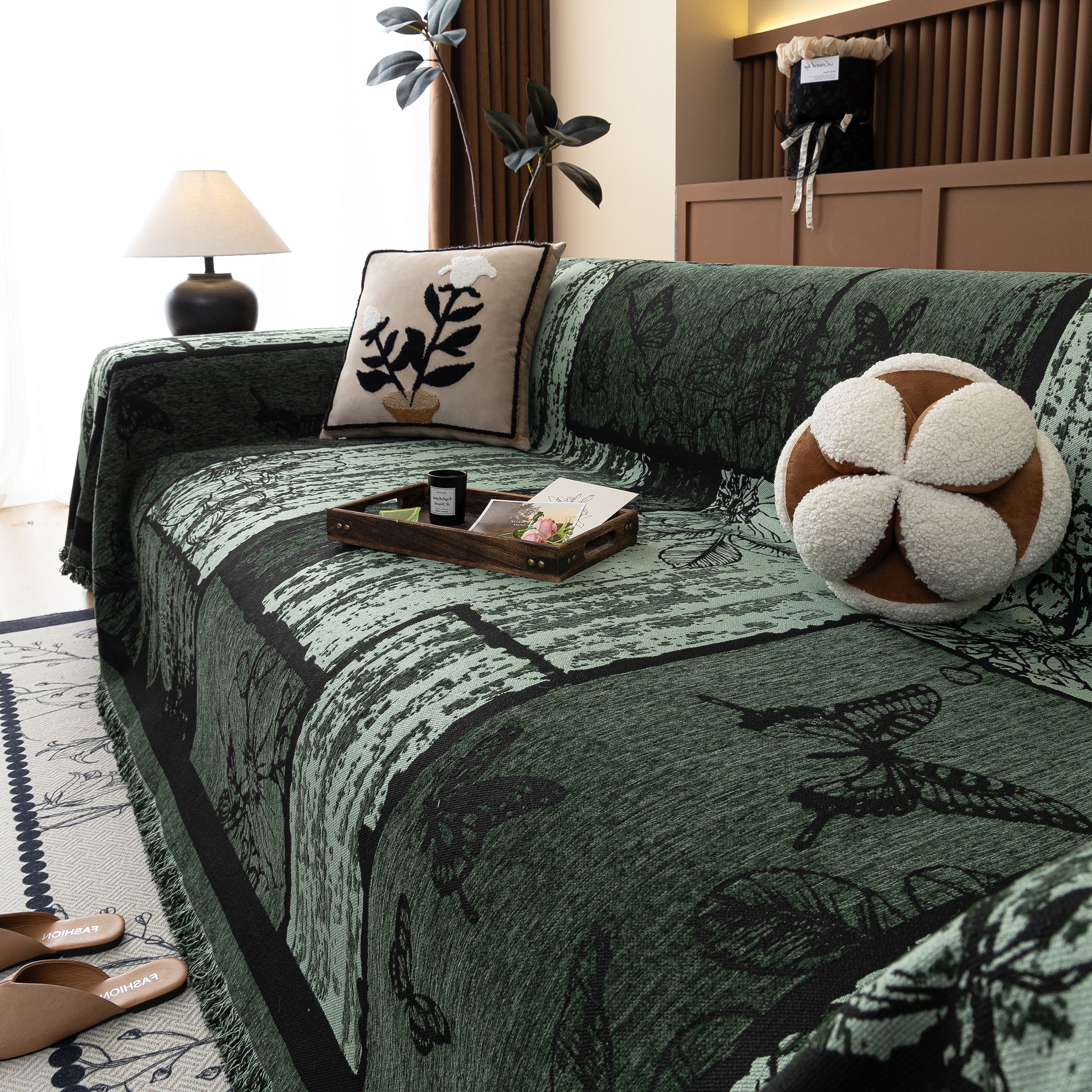 Fashion Couch Cover Blanket Bohemian Sectional Sofa Protector Furniture Covers For Sofas