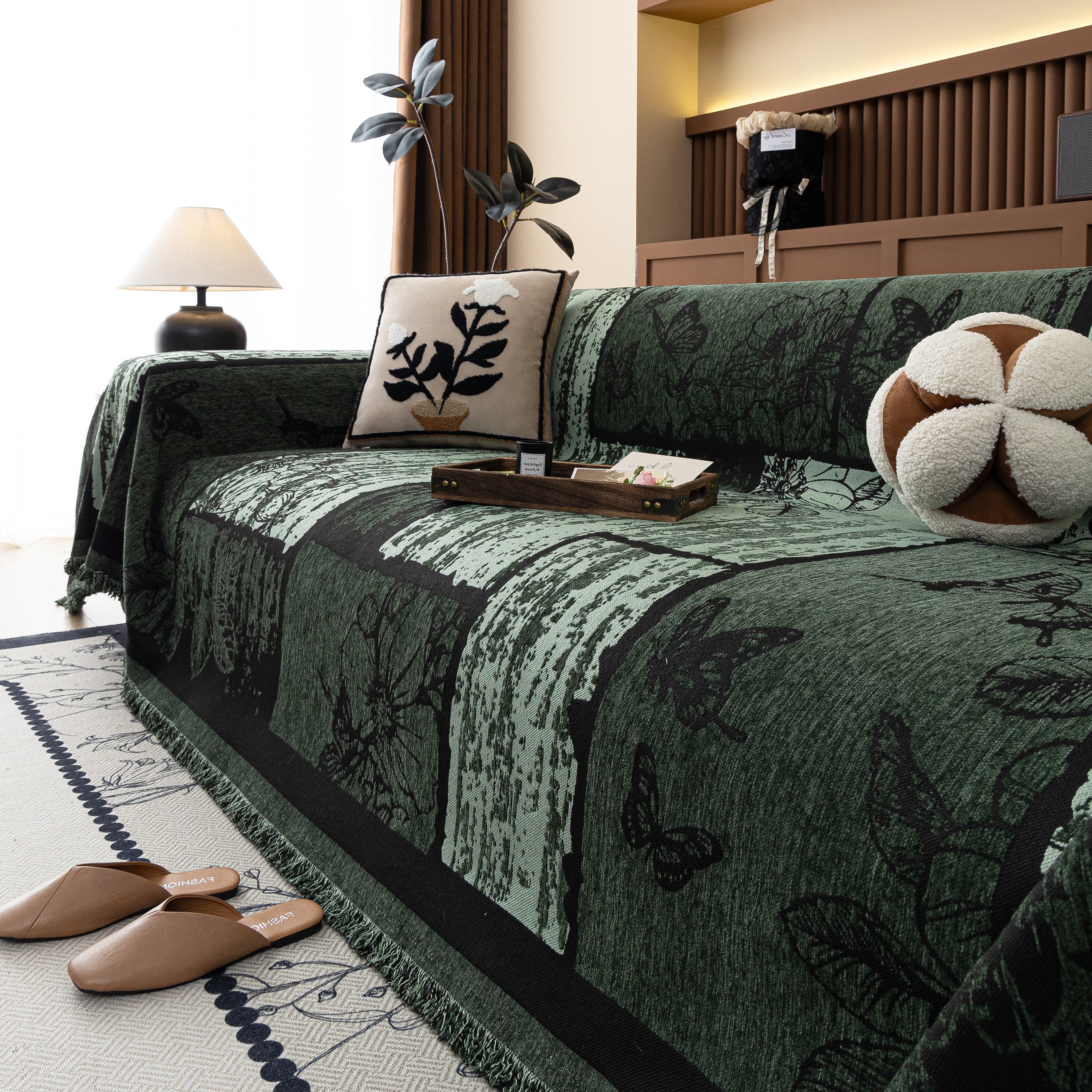 Fashion Couch Cover Blanket Bohemian Sectional Sofa Protector Furniture Covers For Sofas