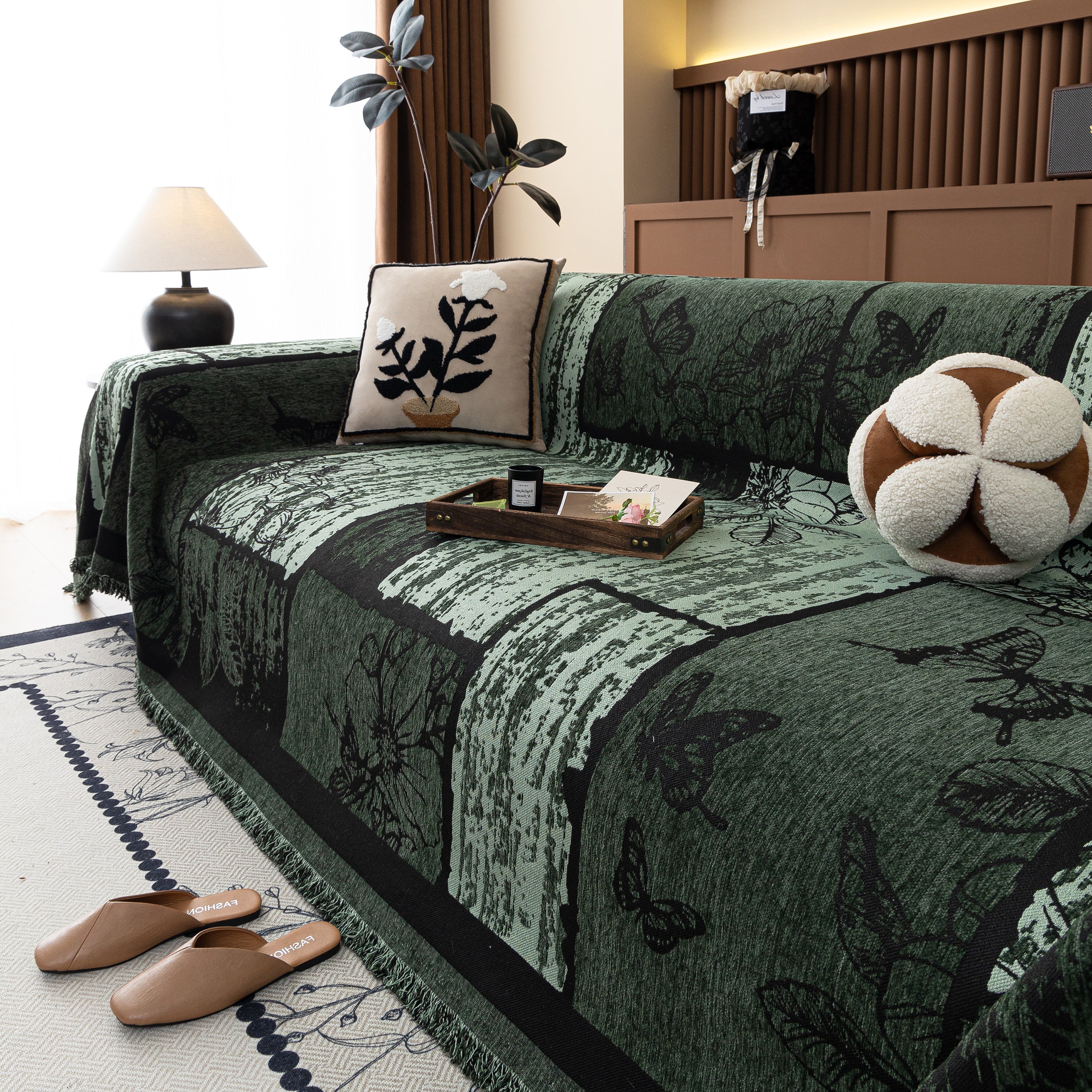 Fashion Couch Cover Blanket Bohemian Sectional Sofa Protector Furniture Covers For Sofas