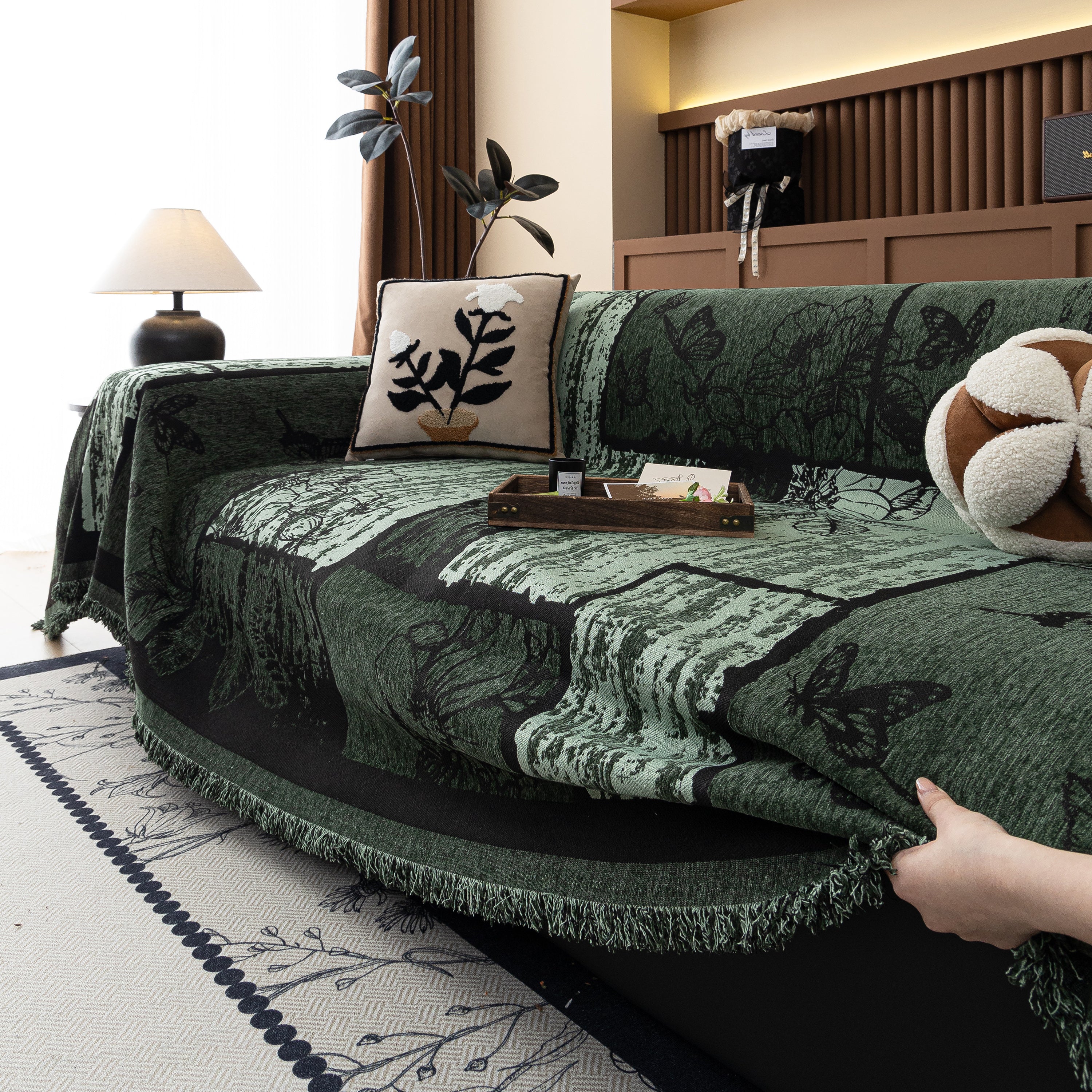Fashion Couch Cover Blanket Bohemian Sectional Sofa Protector Furniture Covers For Sofas