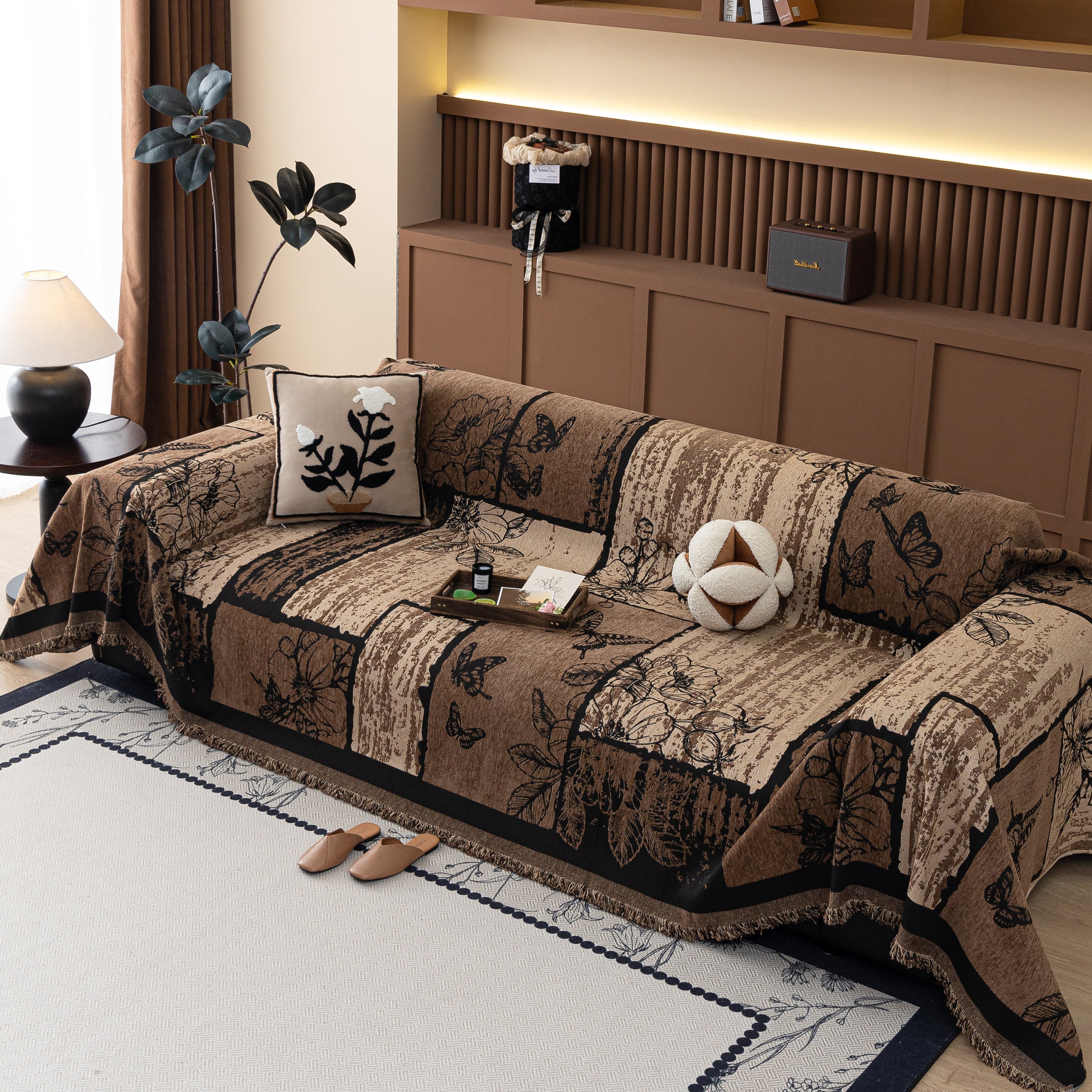 Fashion Couch Cover Blanket Bohemian Sectional Sofa Protector Furniture Covers For Sofas