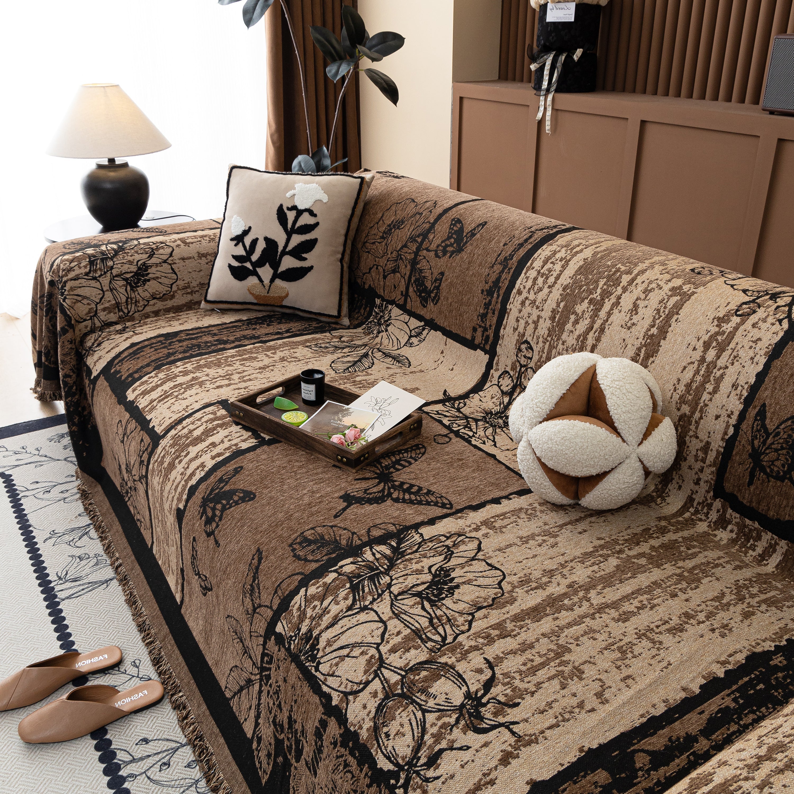 Fashion Couch Cover Blanket Bohemian Sectional Sofa Protector Furniture Covers For Sofas