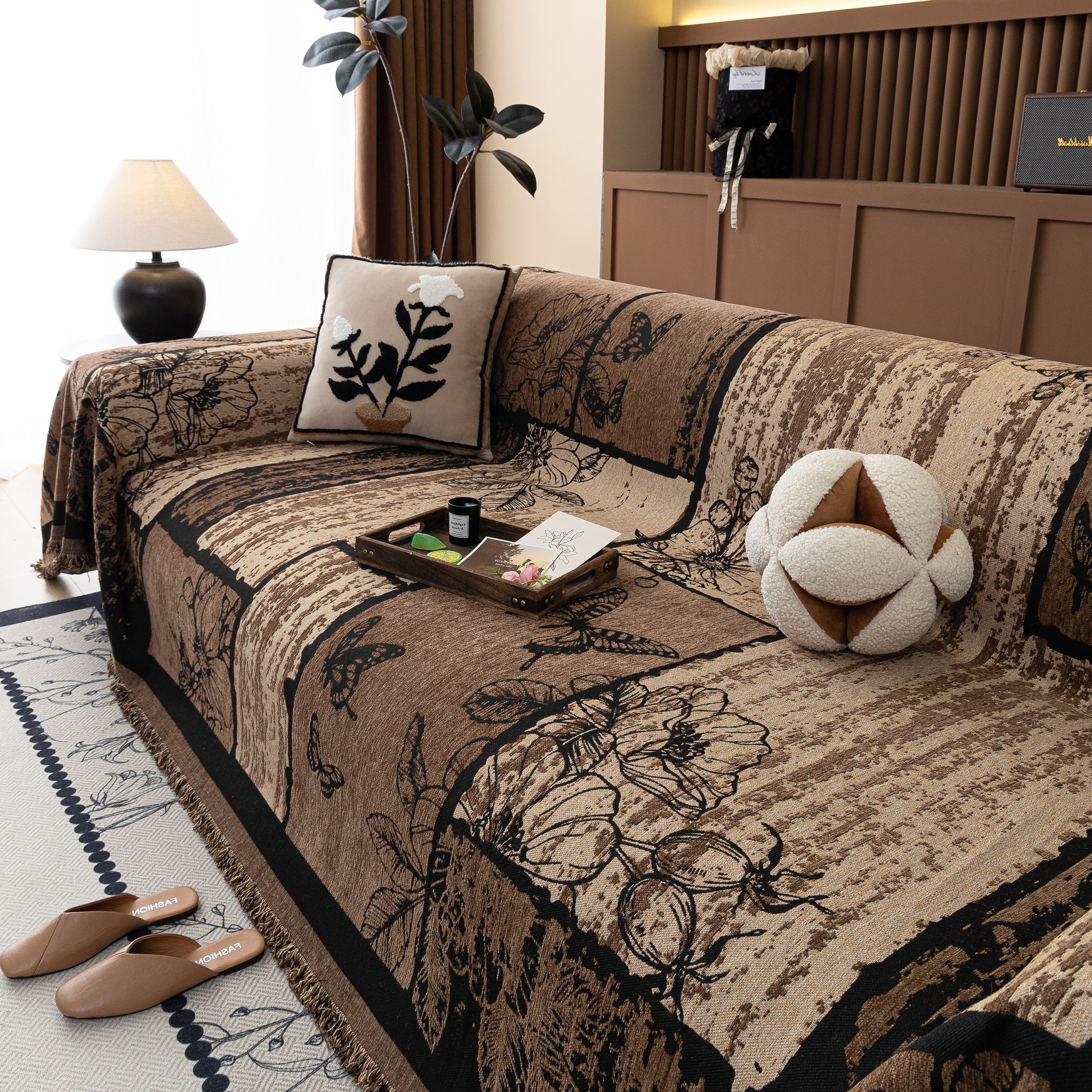Fashion Couch Cover Blanket Bohemian Sectional Sofa Protector Furniture Covers For Sofas