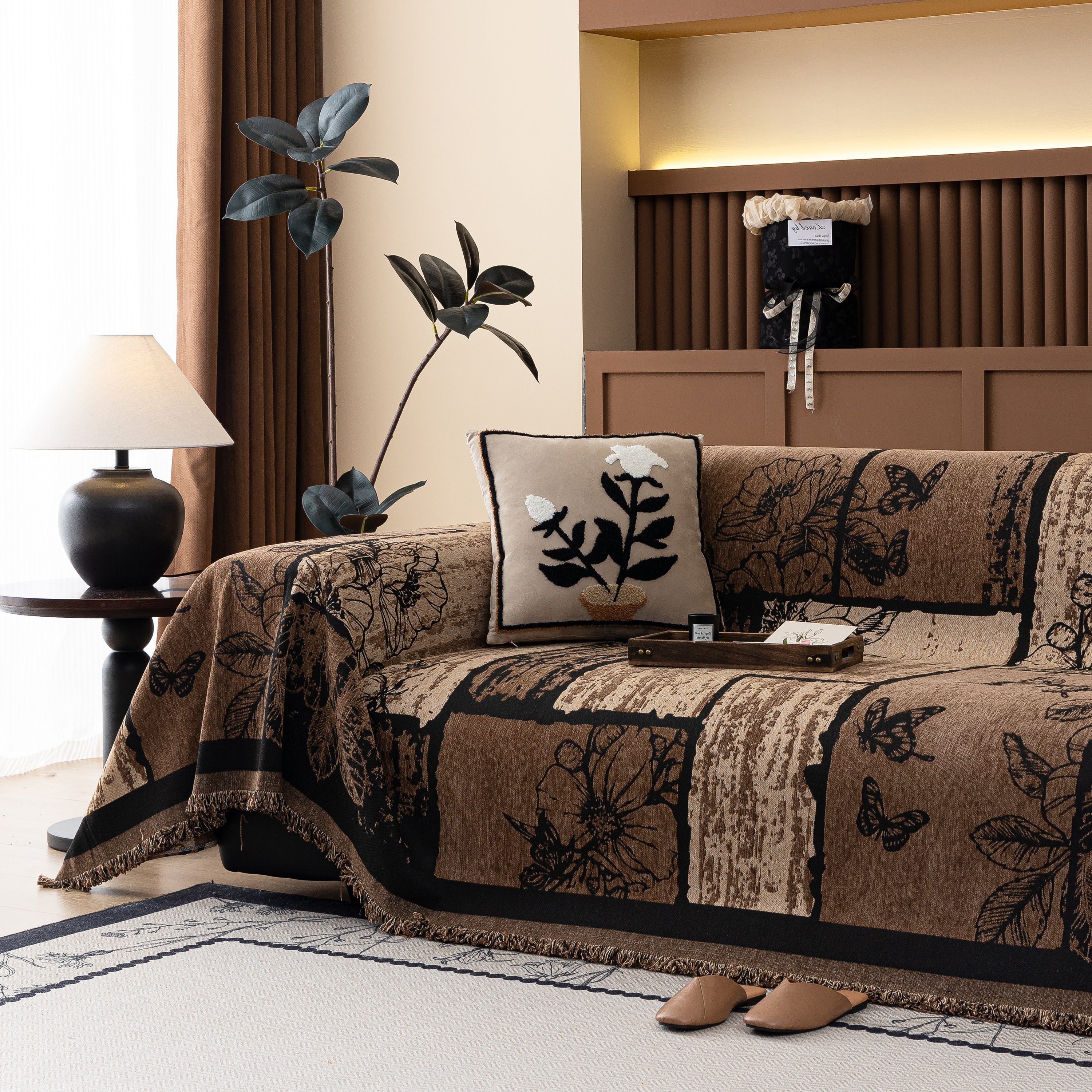 Fashion Couch Cover Blanket Bohemian Sectional Sofa Protector Furniture Covers For Sofas