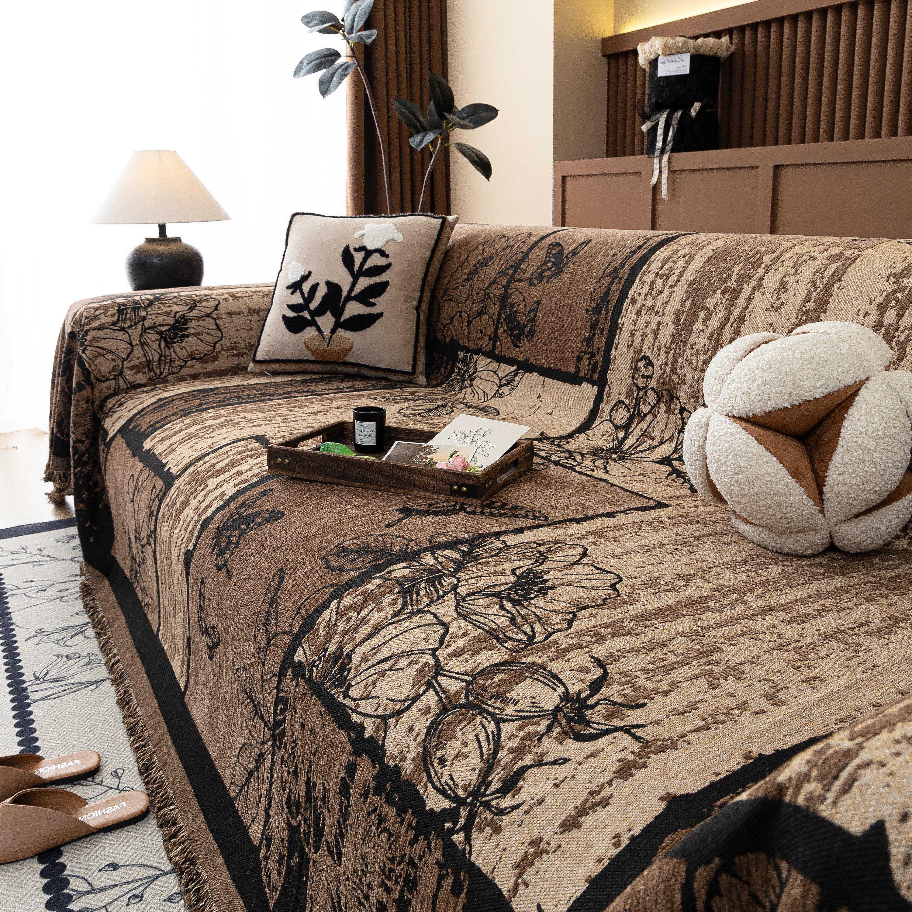 Fashion Couch Cover Blanket Bohemian Sectional Sofa Protector Furniture Covers For Sofas