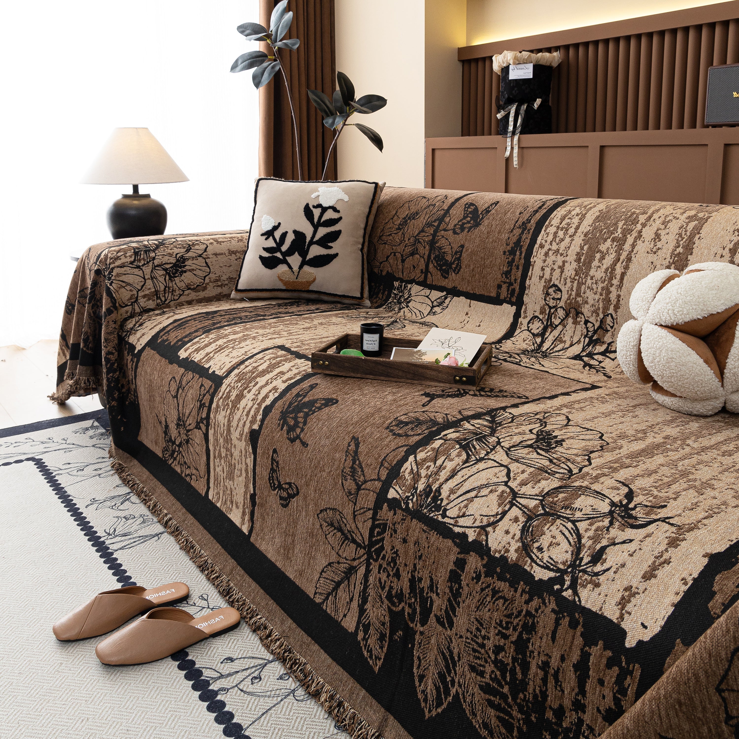 Fashion Couch Cover Blanket Bohemian Sectional Sofa Protector Furniture Covers For Sofas