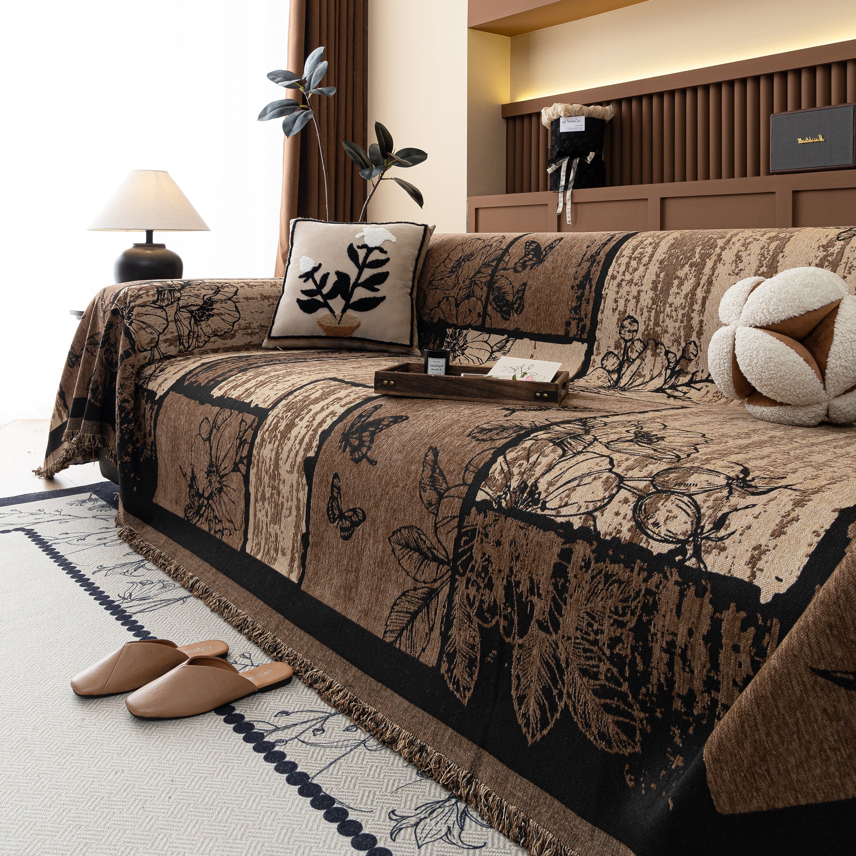 Fashion Couch Cover Blanket Bohemian Sectional Sofa Protector Furniture Covers For Sofas