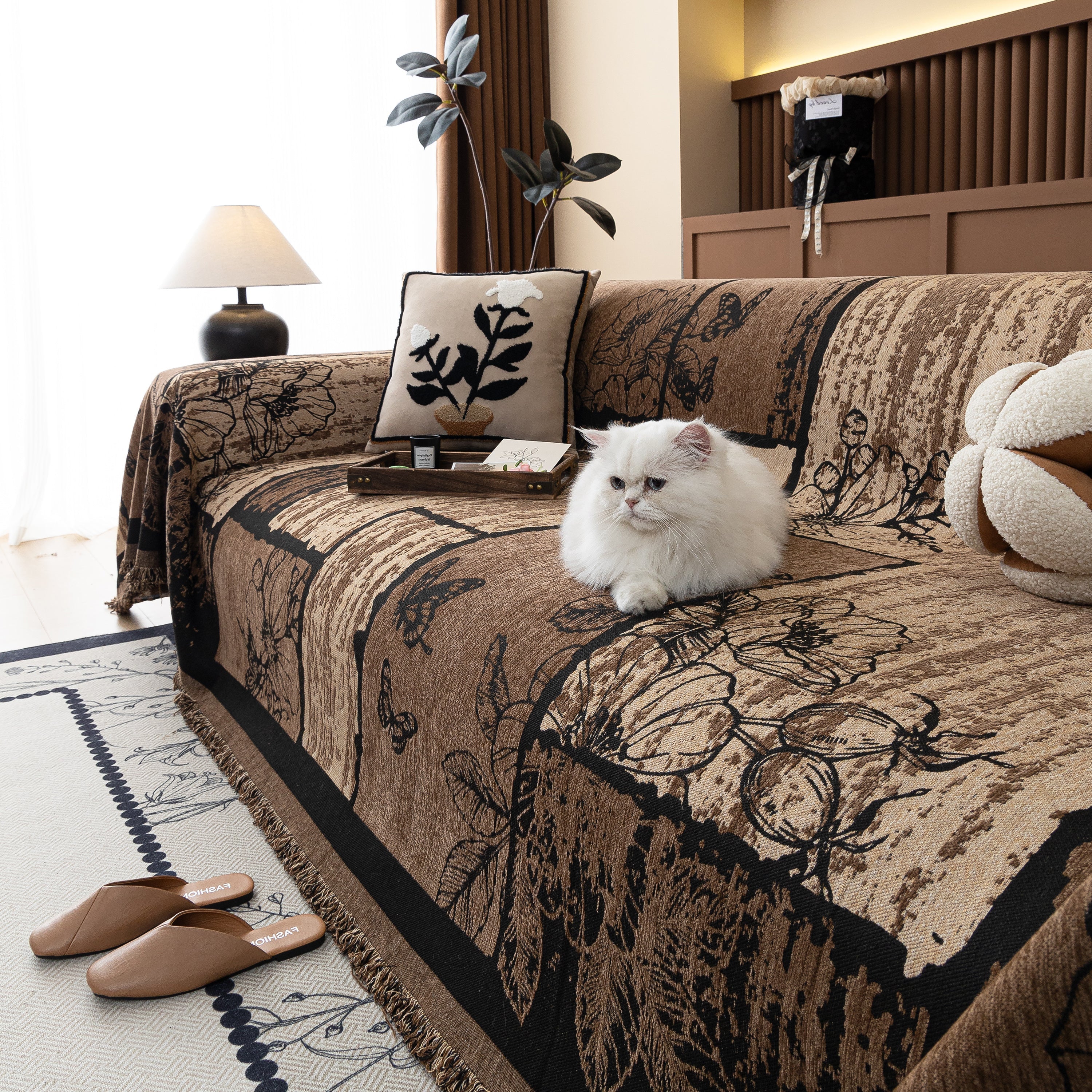 Fashion Couch Cover Blanket Bohemian Sectional Sofa Protector Furniture Covers For Sofas