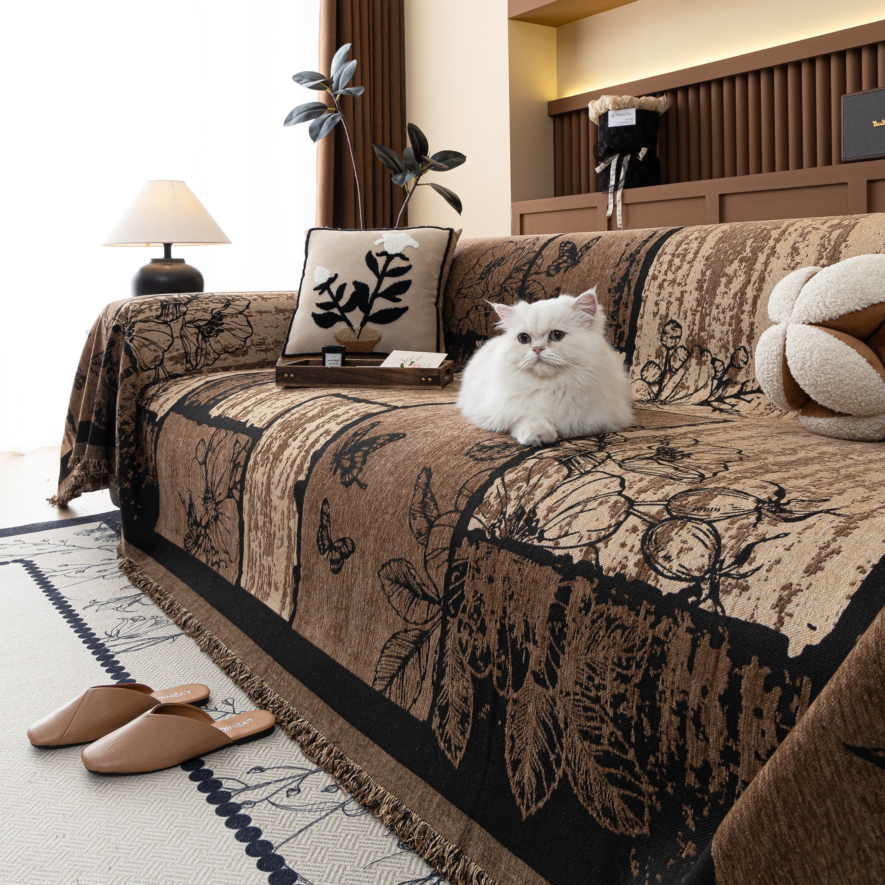 Fashion Couch Cover Blanket Bohemian Sectional Sofa Protector Furniture Covers For Sofas
