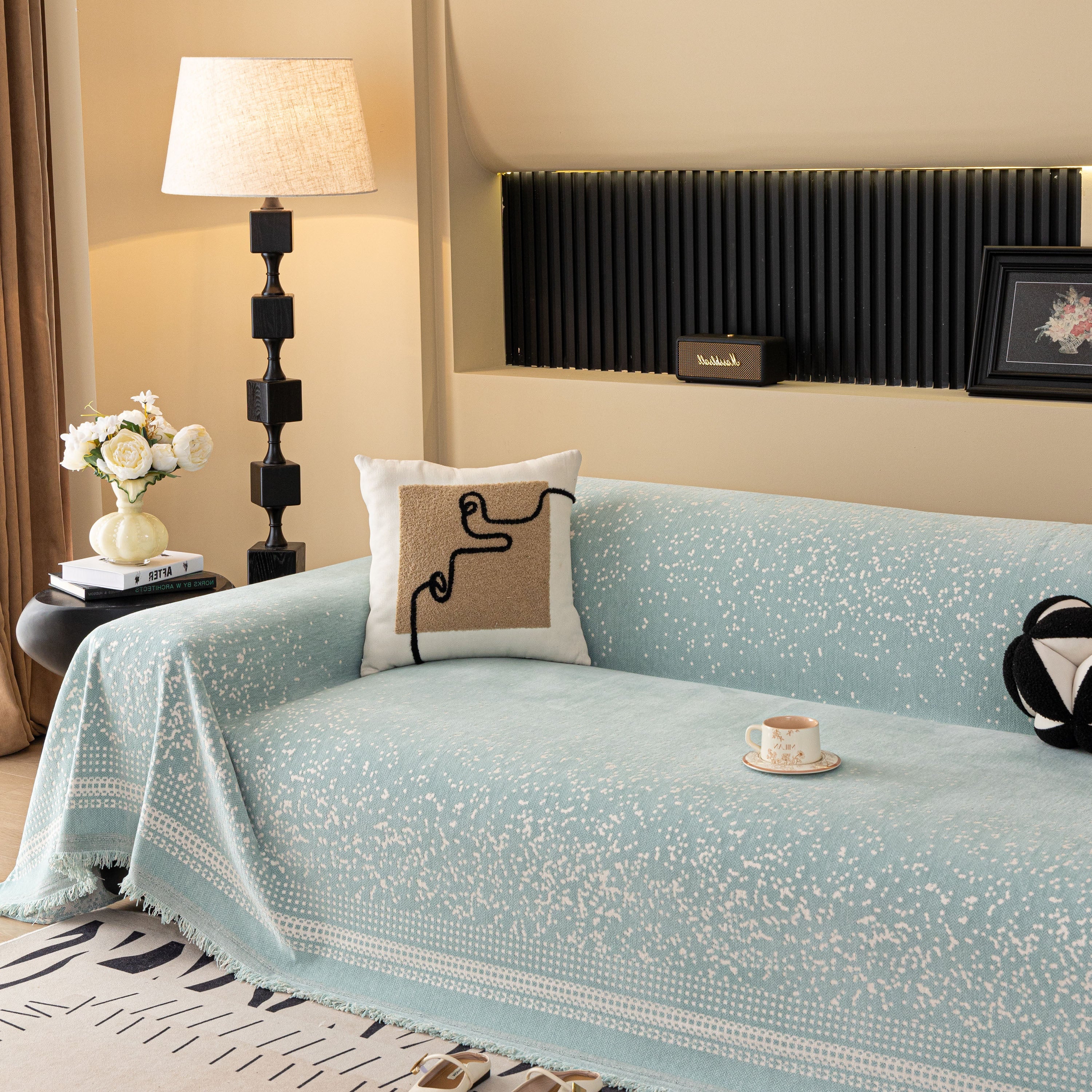 Luxury Throw Slipcovers For Sofas, Heavy-duty Sofa Protector For Sectional Sofas