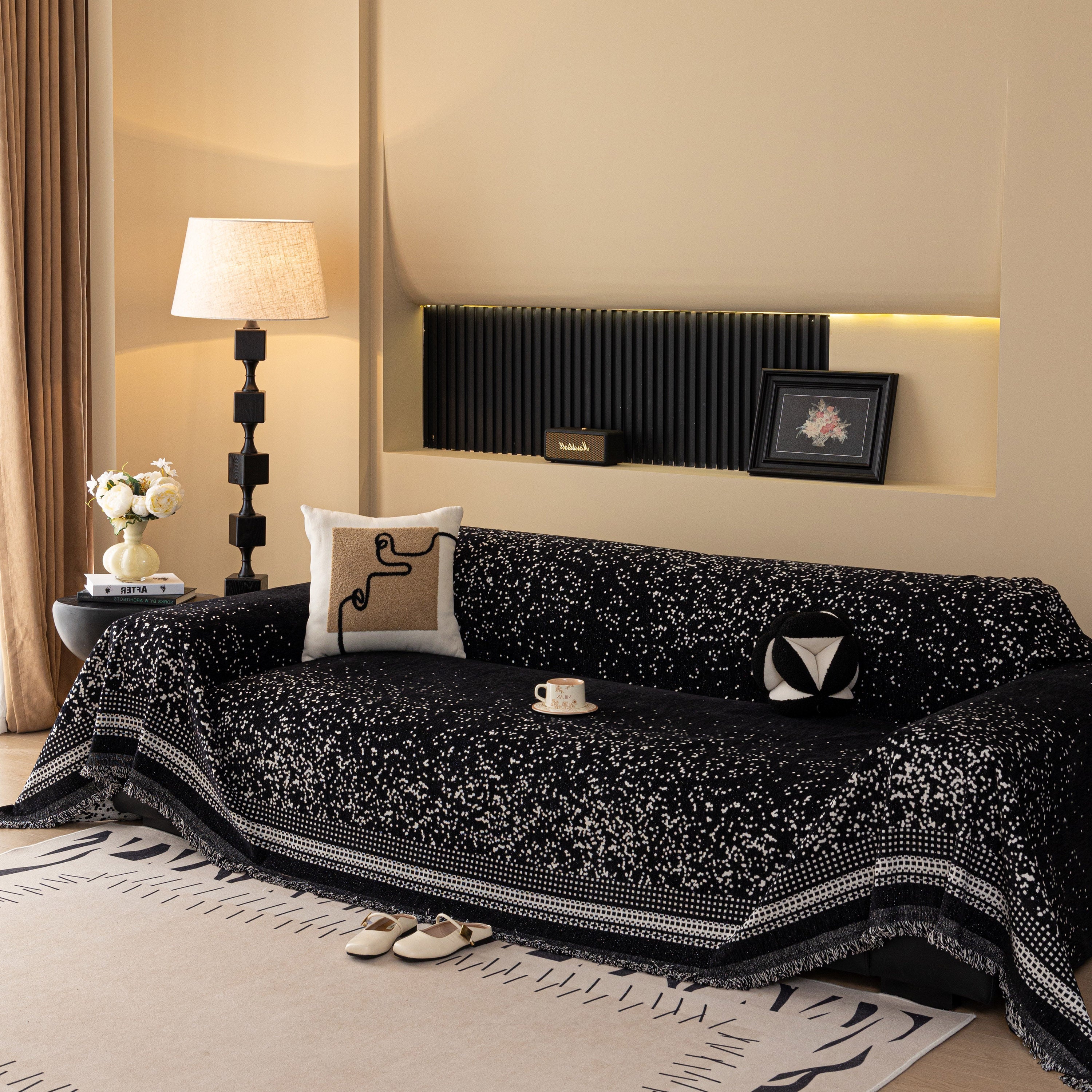 Luxury Throw Slipcovers For Sofas, Heavy-duty Sofa Protector For Sectional Sofas