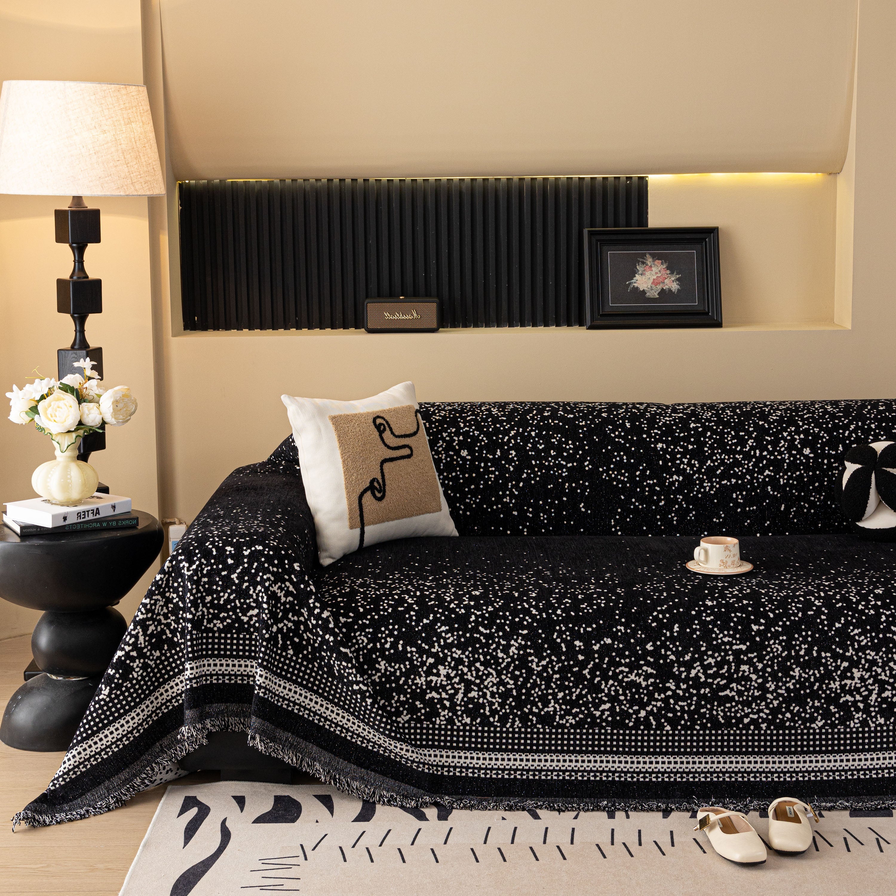 Luxury Throw Slipcovers For Sofas, Heavy-duty Sofa Protector For Sectional Sofas