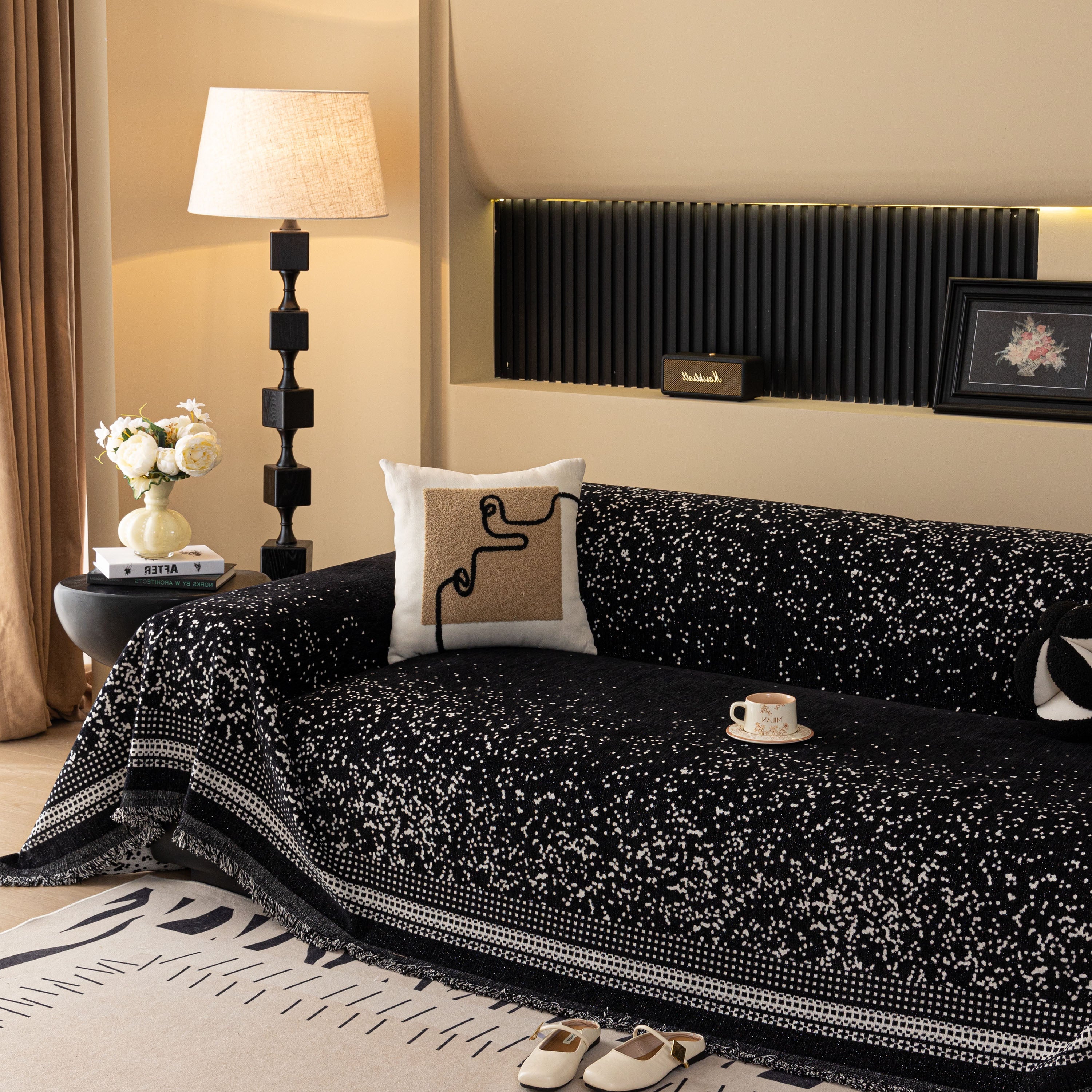Luxury Throw Slipcovers For Sofas, Heavy-duty Sofa Protector For Sectional Sofas