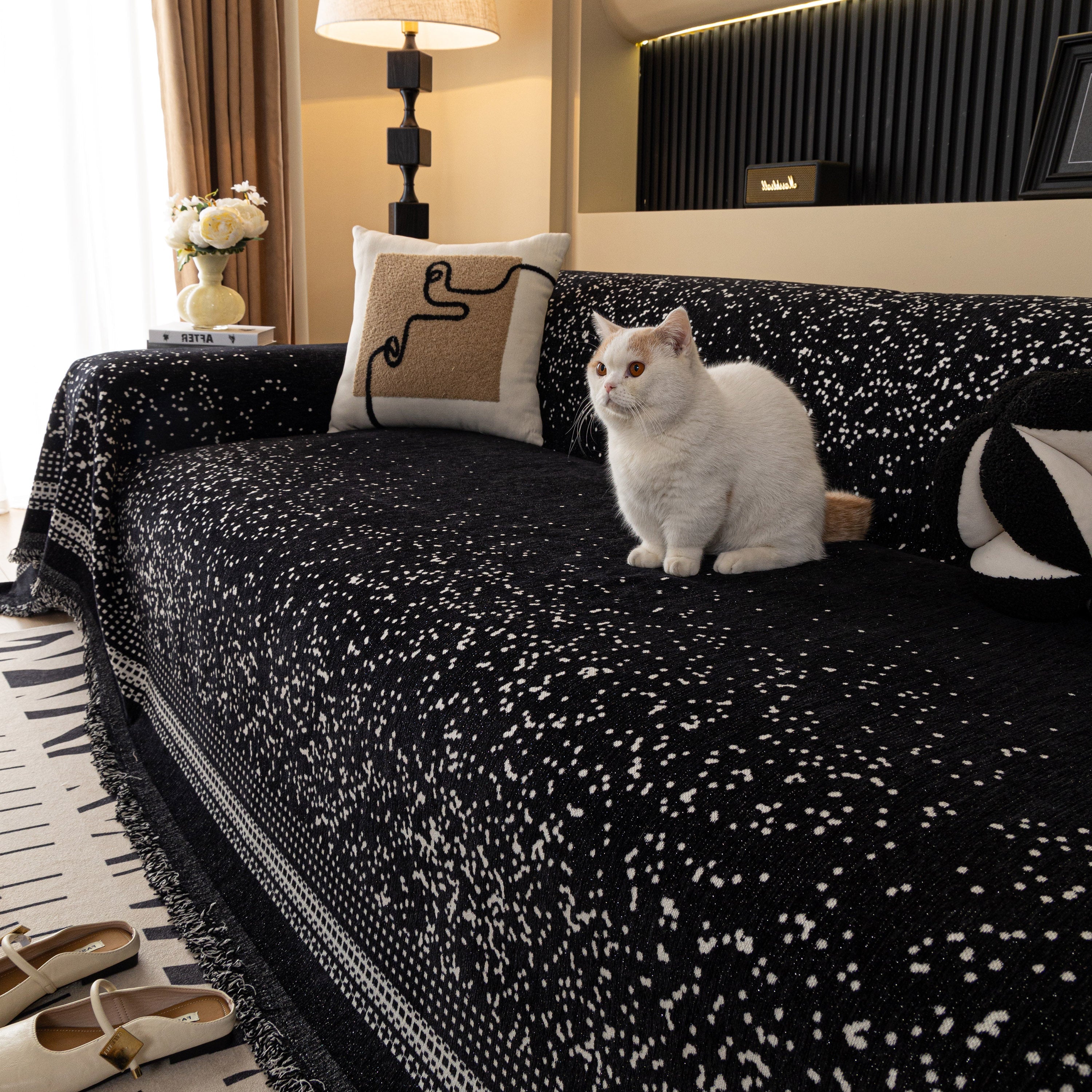 Luxury Throw Slipcovers For Sofas, Heavy-duty Sofa Protector For Sectional Sofas