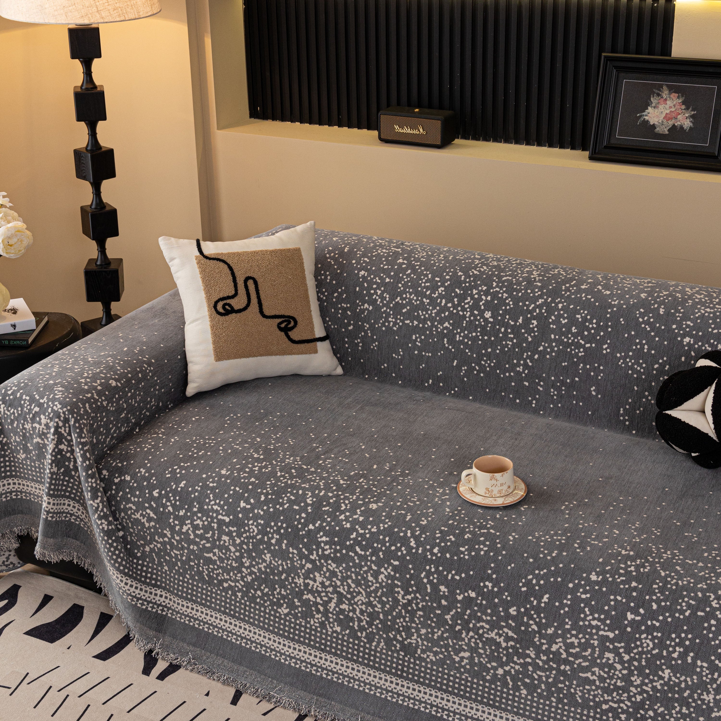 Luxury Throw Slipcovers For Sofas, Heavy-duty Sofa Protector For Sectional Sofas