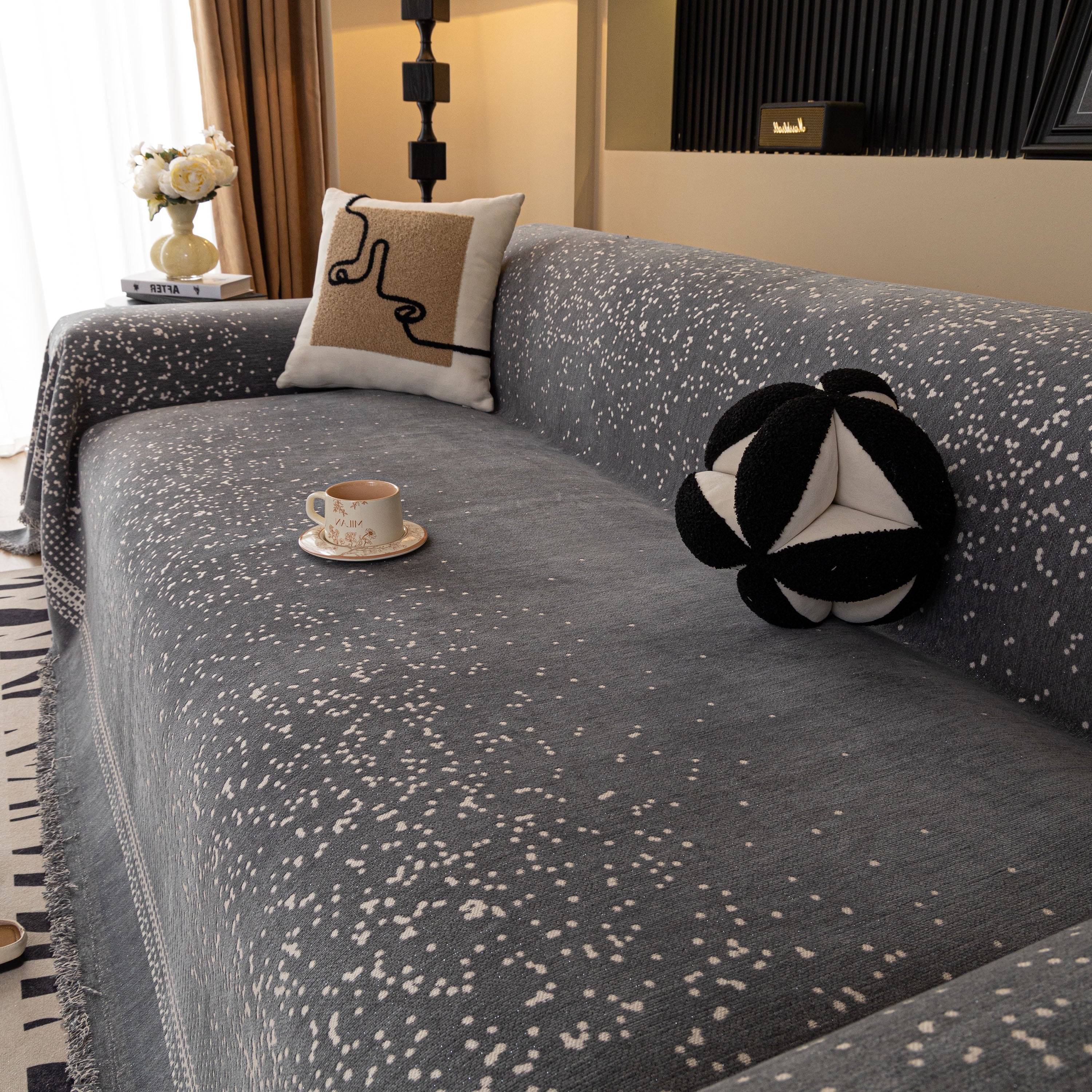 Luxury Throw Slipcovers For Sofas, Heavy-duty Sofa Protector For Sectional Sofas