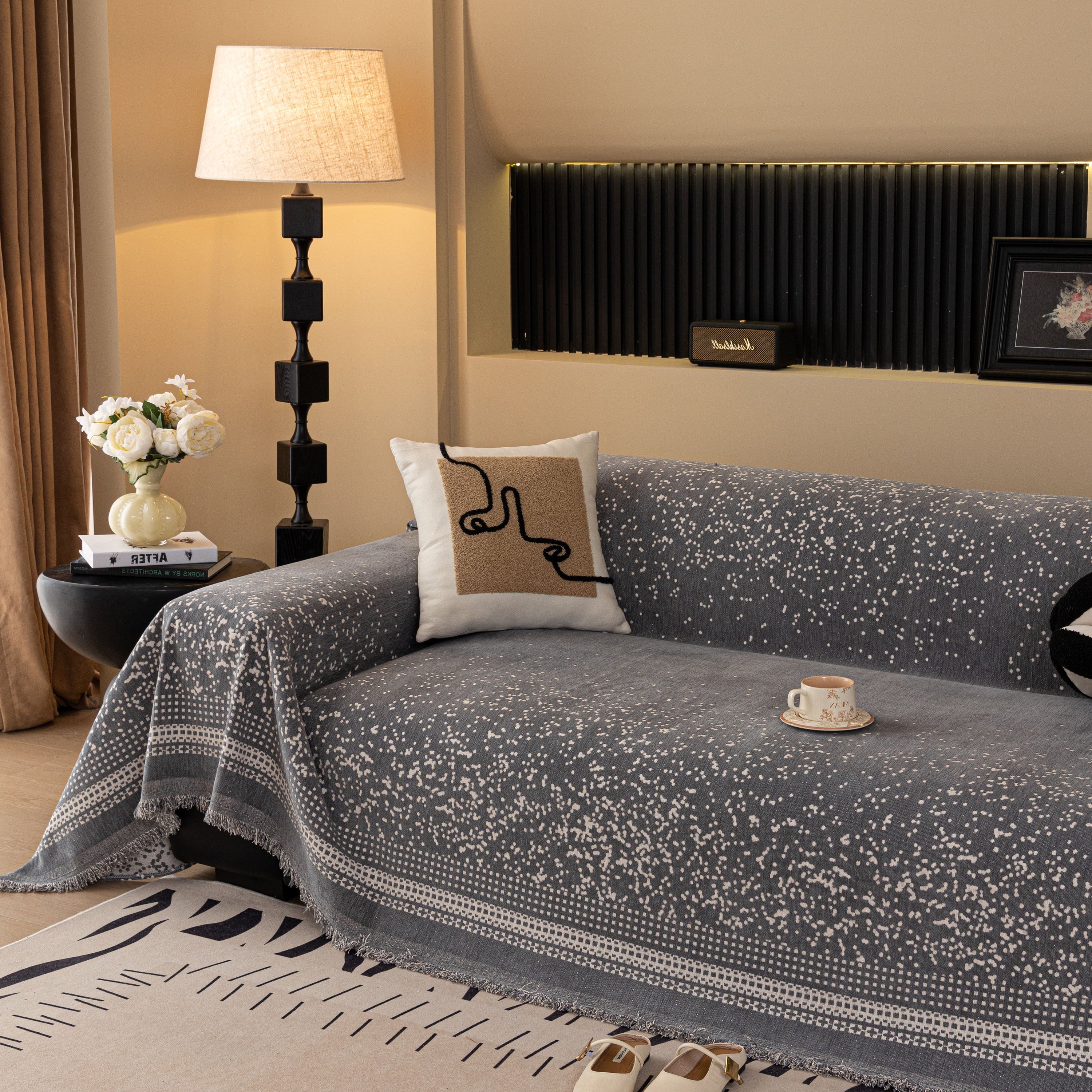 Luxury Throw Slipcovers For Sofas, Heavy-duty Sofa Protector For Sectional Sofas
