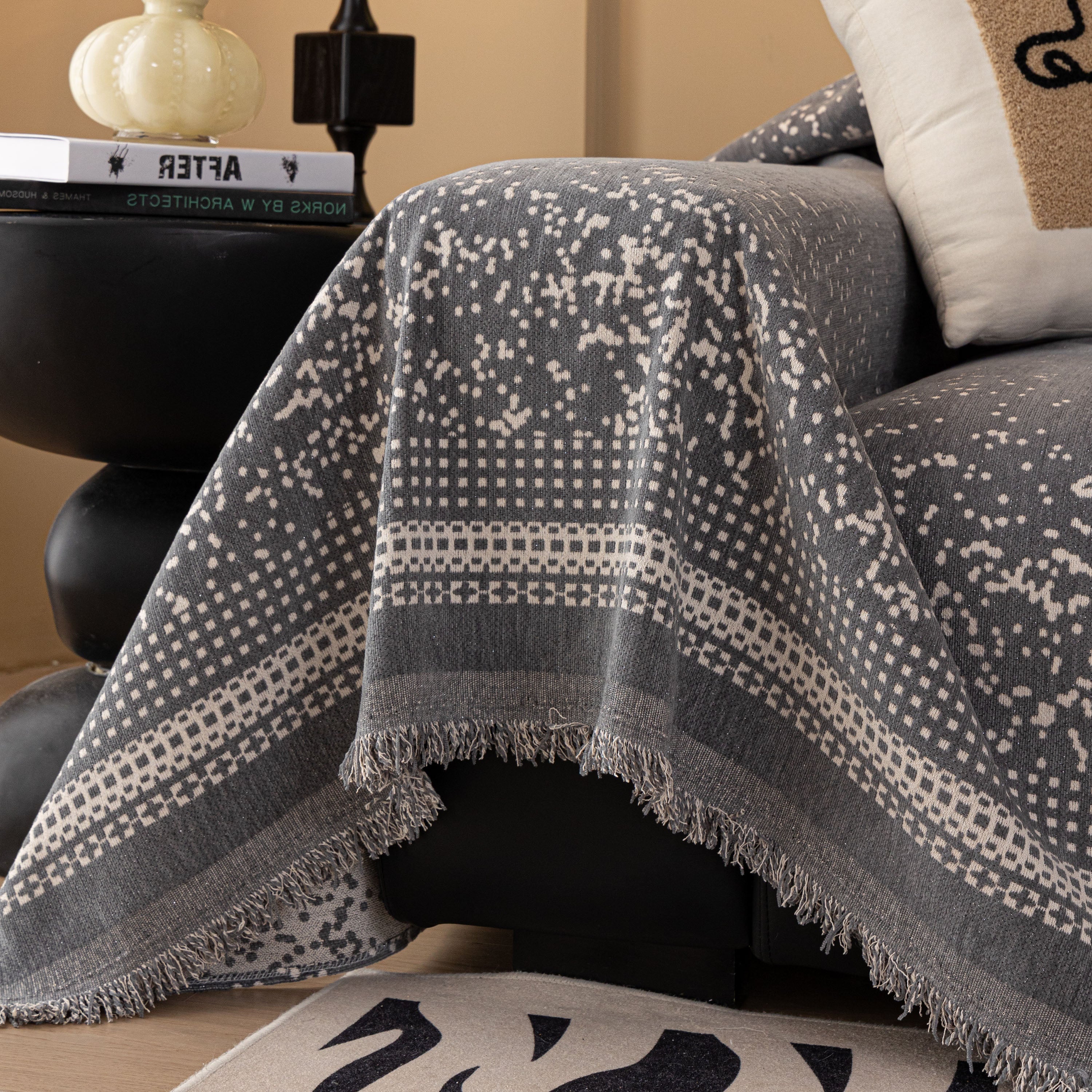 Luxury Throw Slipcovers For Sofas, Heavy-duty Sofa Protector For Sectional Sofas